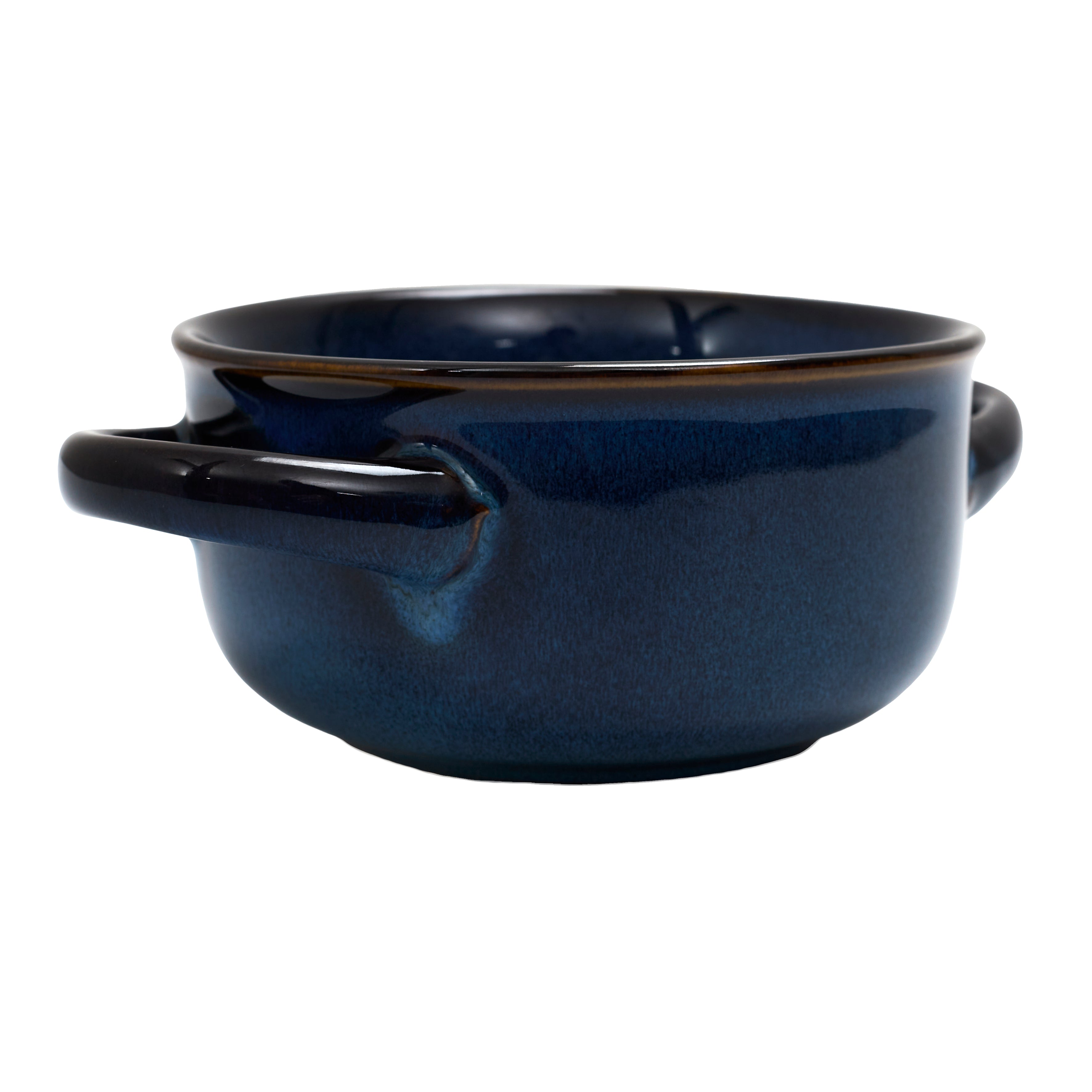 BOL A SOUPE GRES DU TEMPS BLEU - LOT DE 6