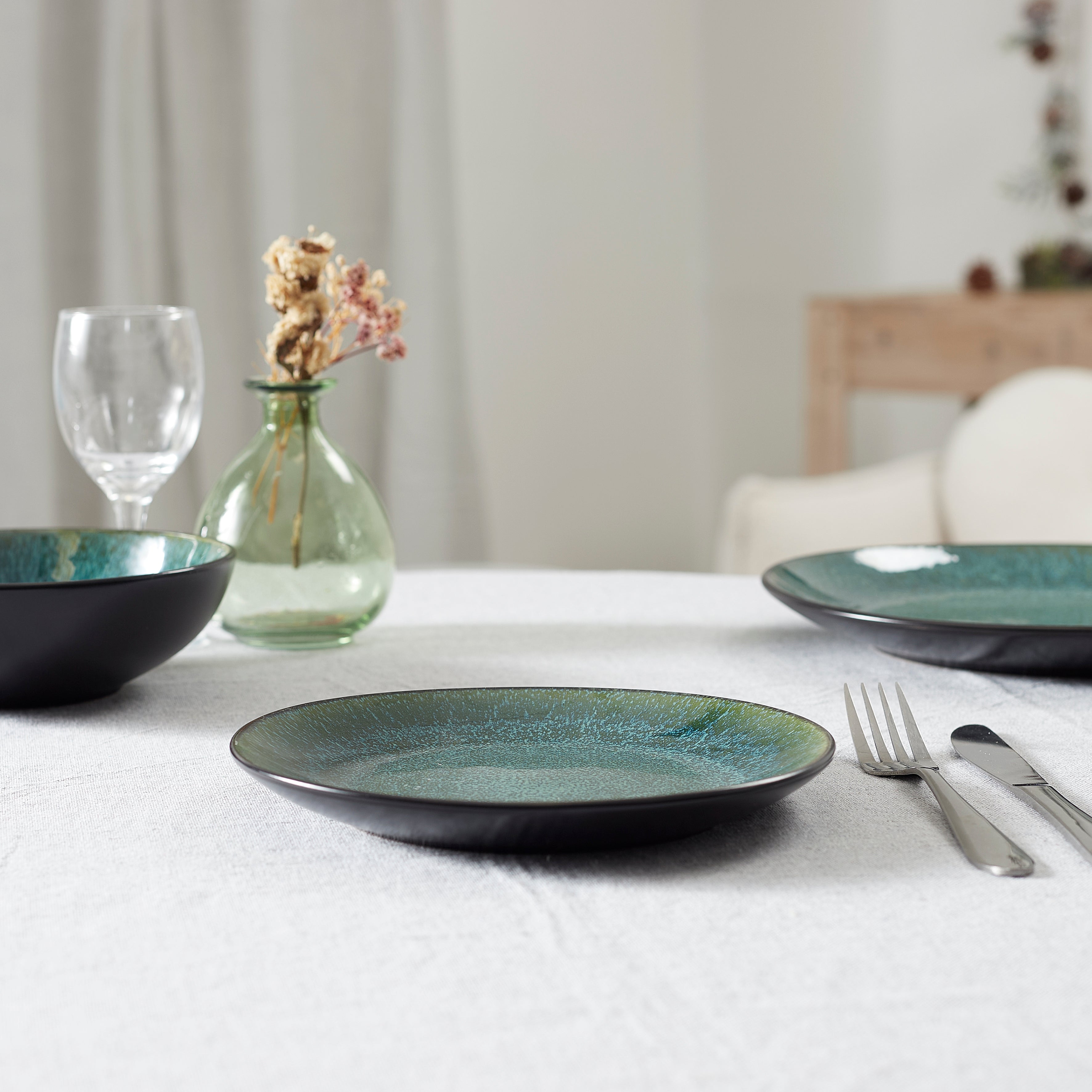 ASSIETTE ELIA D19.5CM - LOT DE 6
