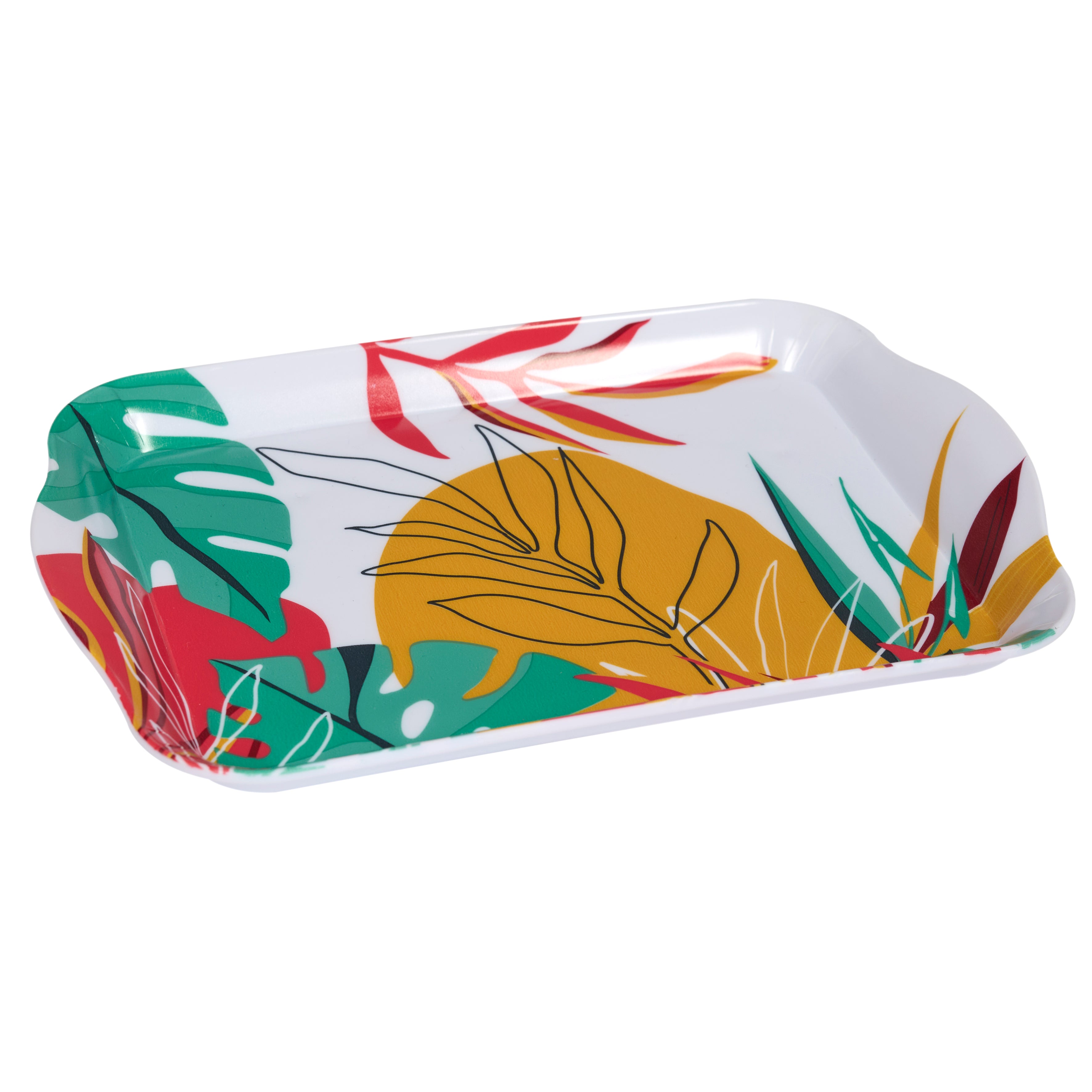 PLATEAU PARADIS EXOTIQUE 21X14CM