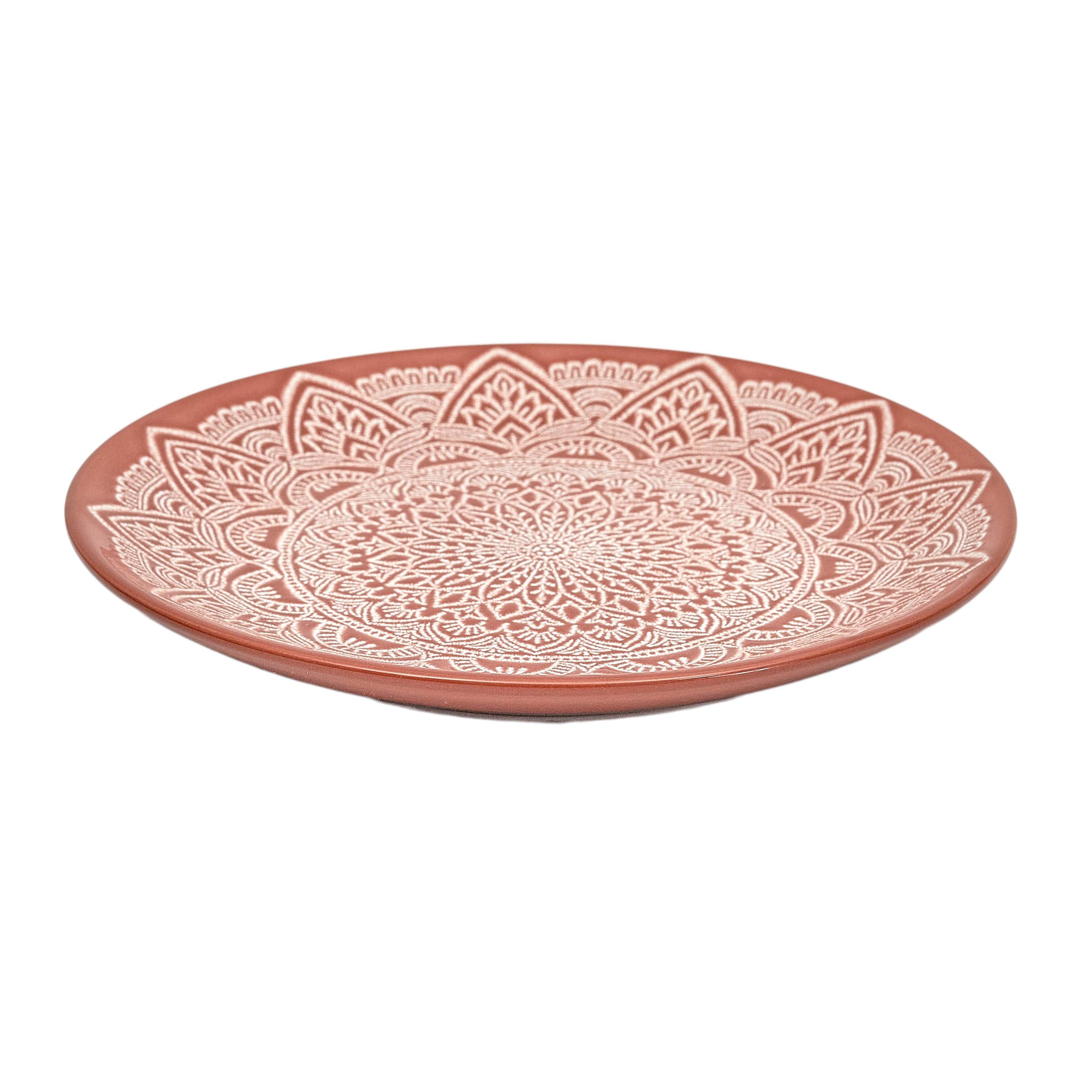 ASSIETTE SAHARA TERRACOTTA D19.5CM - LOT DE 6
