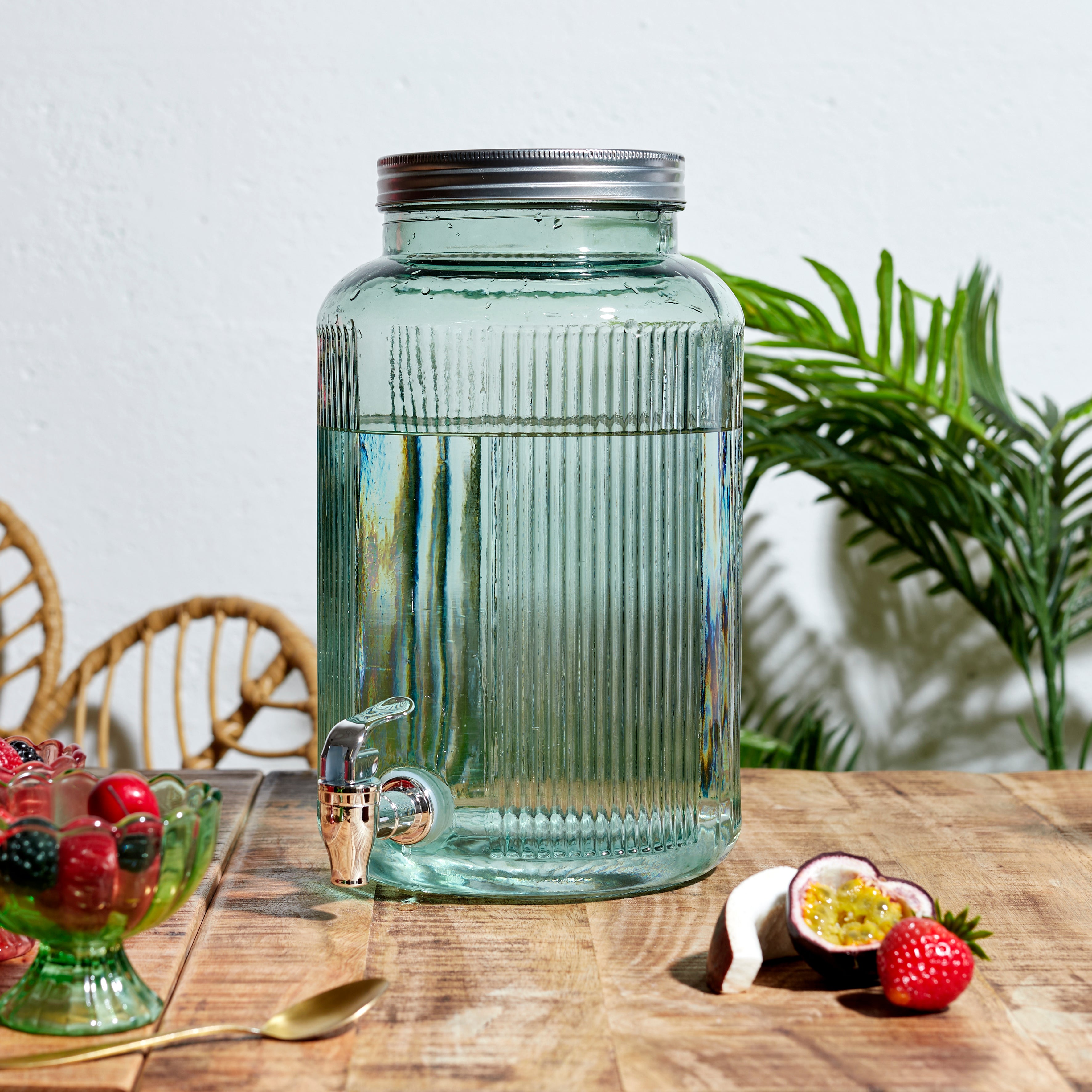 FONTAINE EN VERRE COLORE 5L
