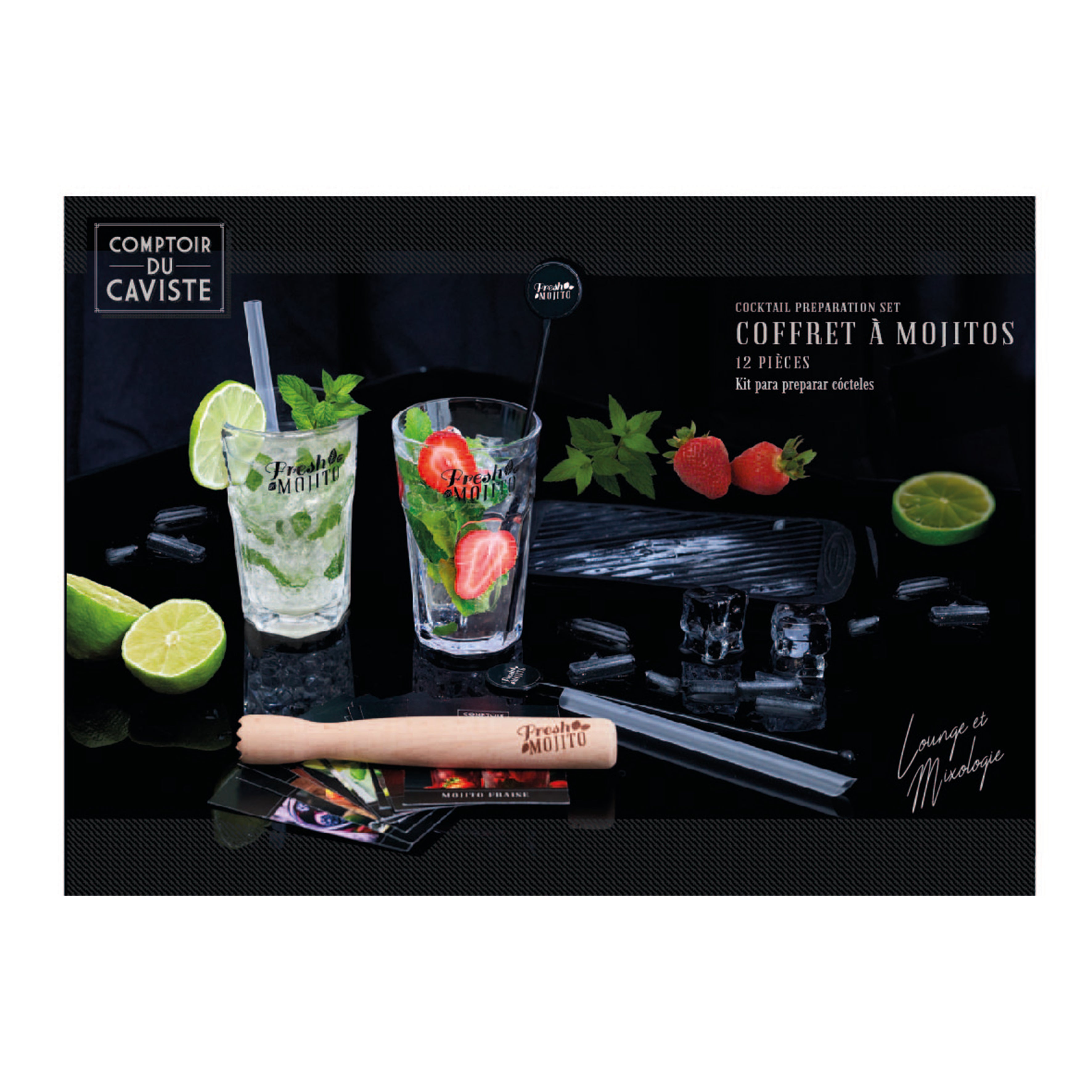 COFFRET MOJITO COMPLET AVEC RECETTE