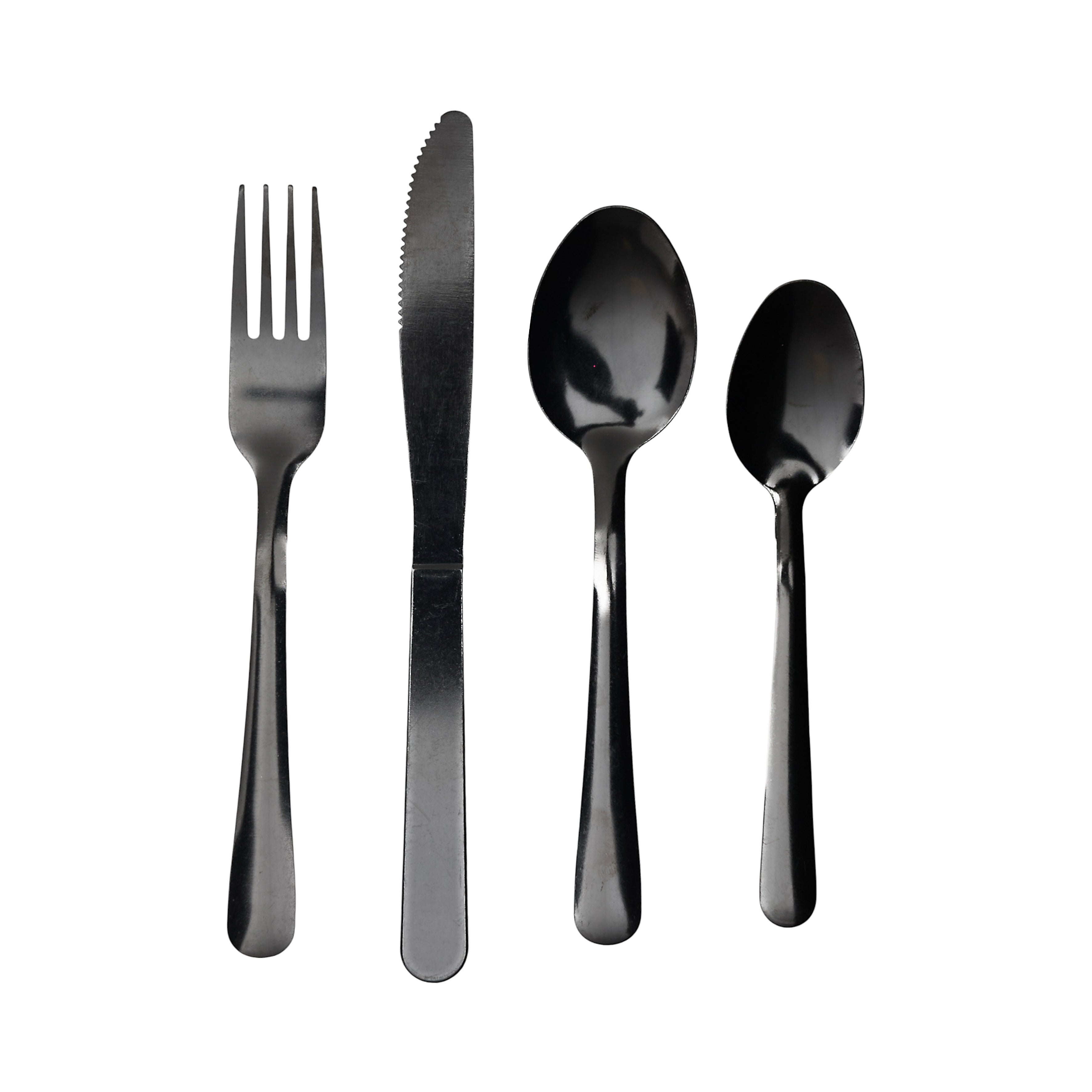 MENAGERE 16PCS NOIR HARMONY
