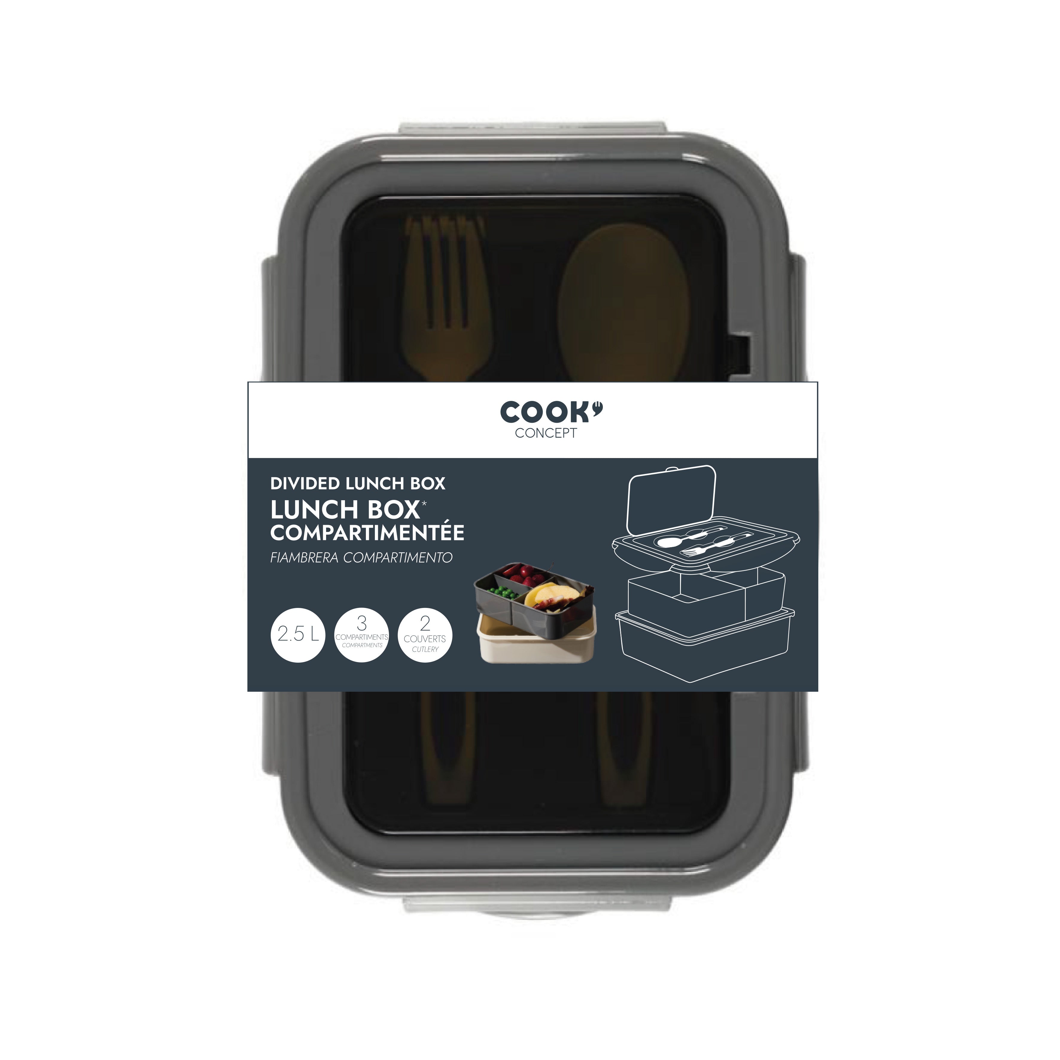 LUNCH BOX COMPARTIMENTEE