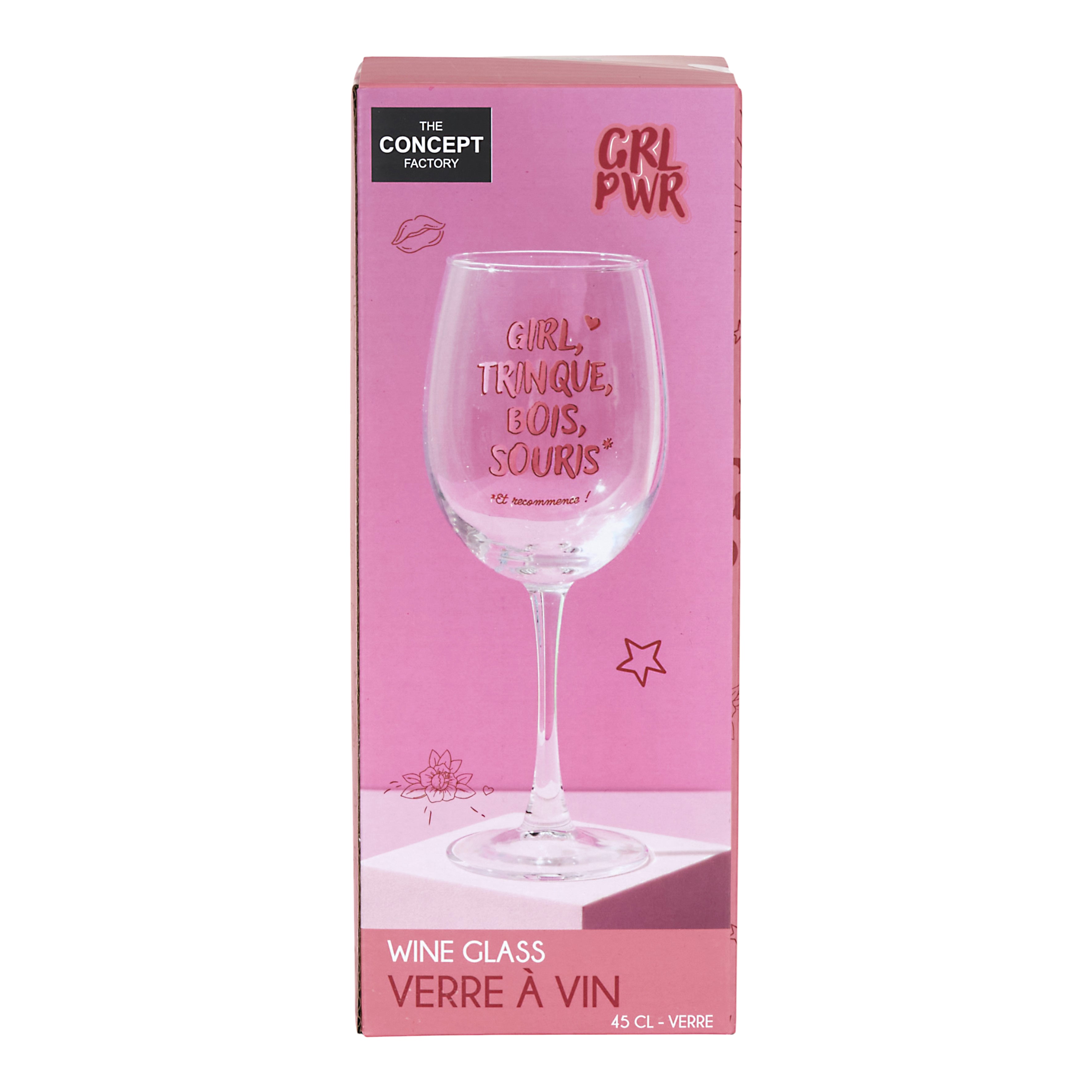 VERRE A VIN 40CL CO GRL PWR
