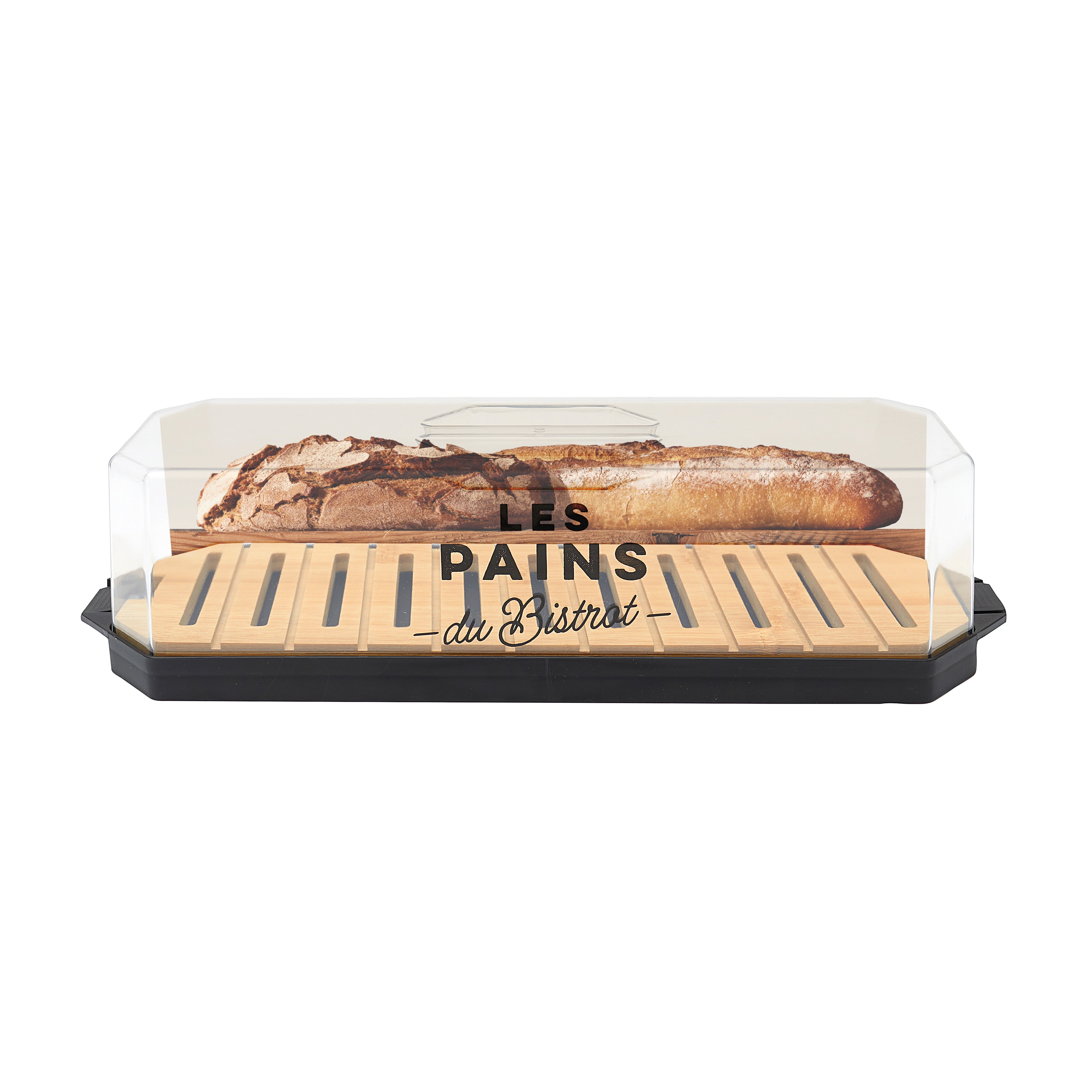 BOITE A PAIN COUVERCLE TRANSPARENT BISTROT