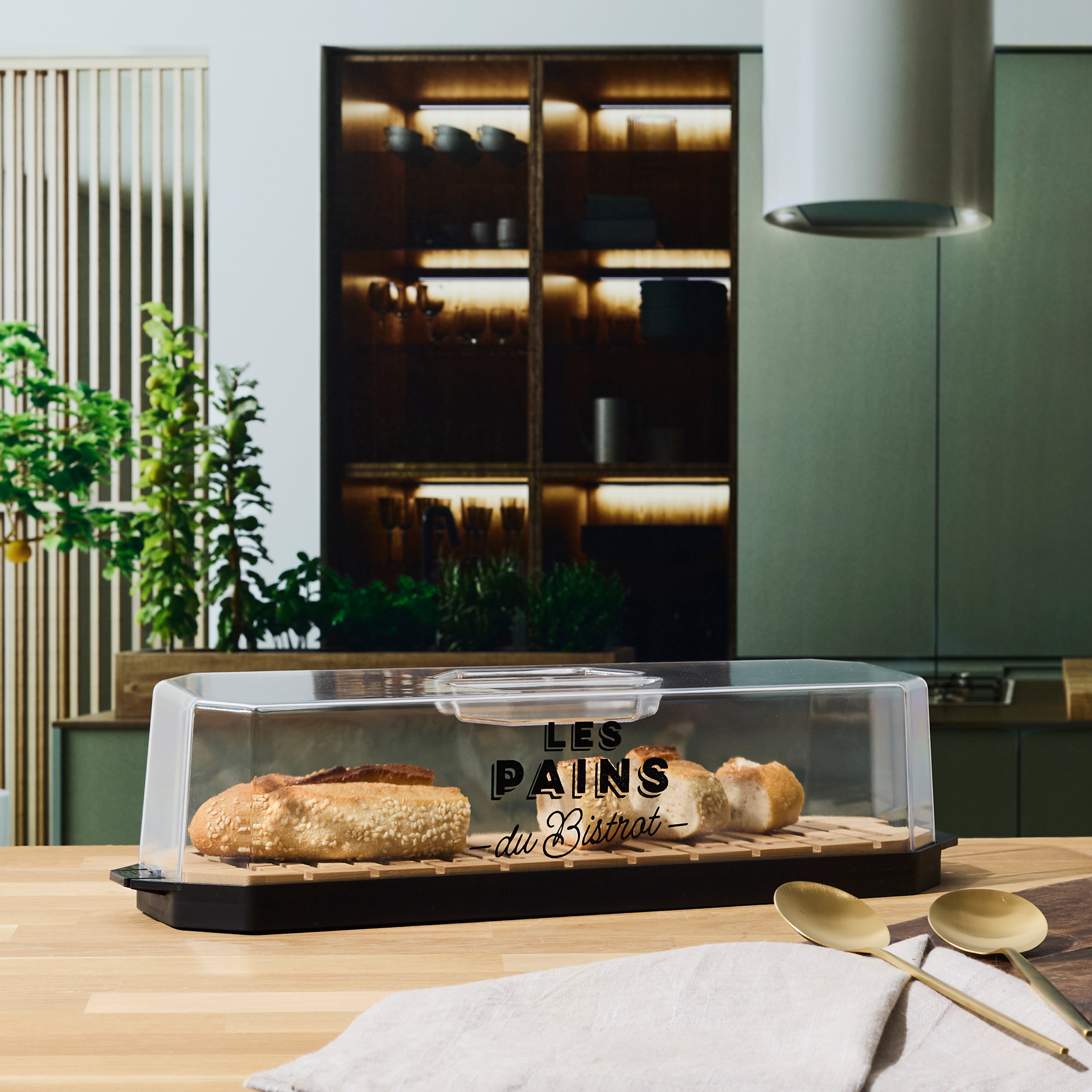 BOITE A PAIN COUVERCLE TRANSPARENT BISTROT