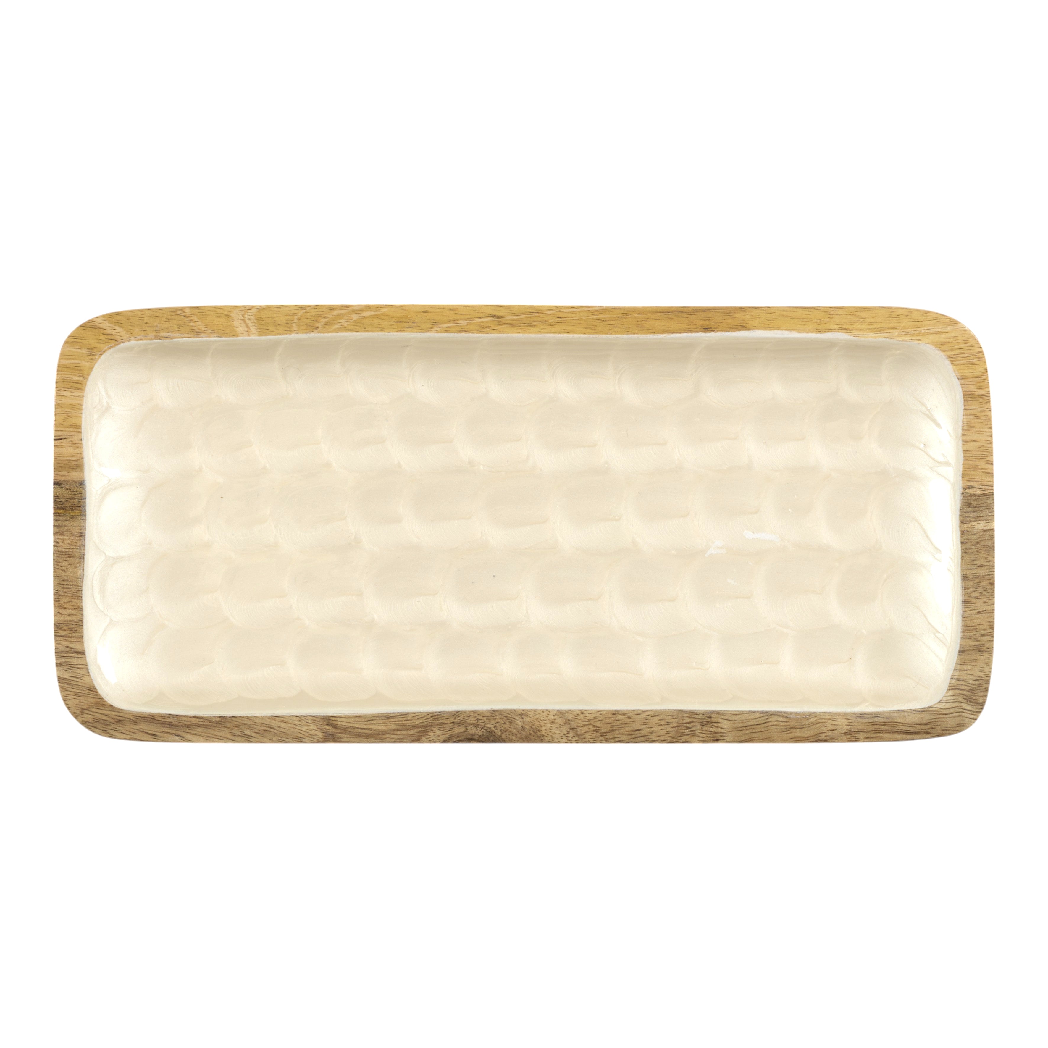 PLAT DE PRESENTATION MANGUIER NERINA 30CM
