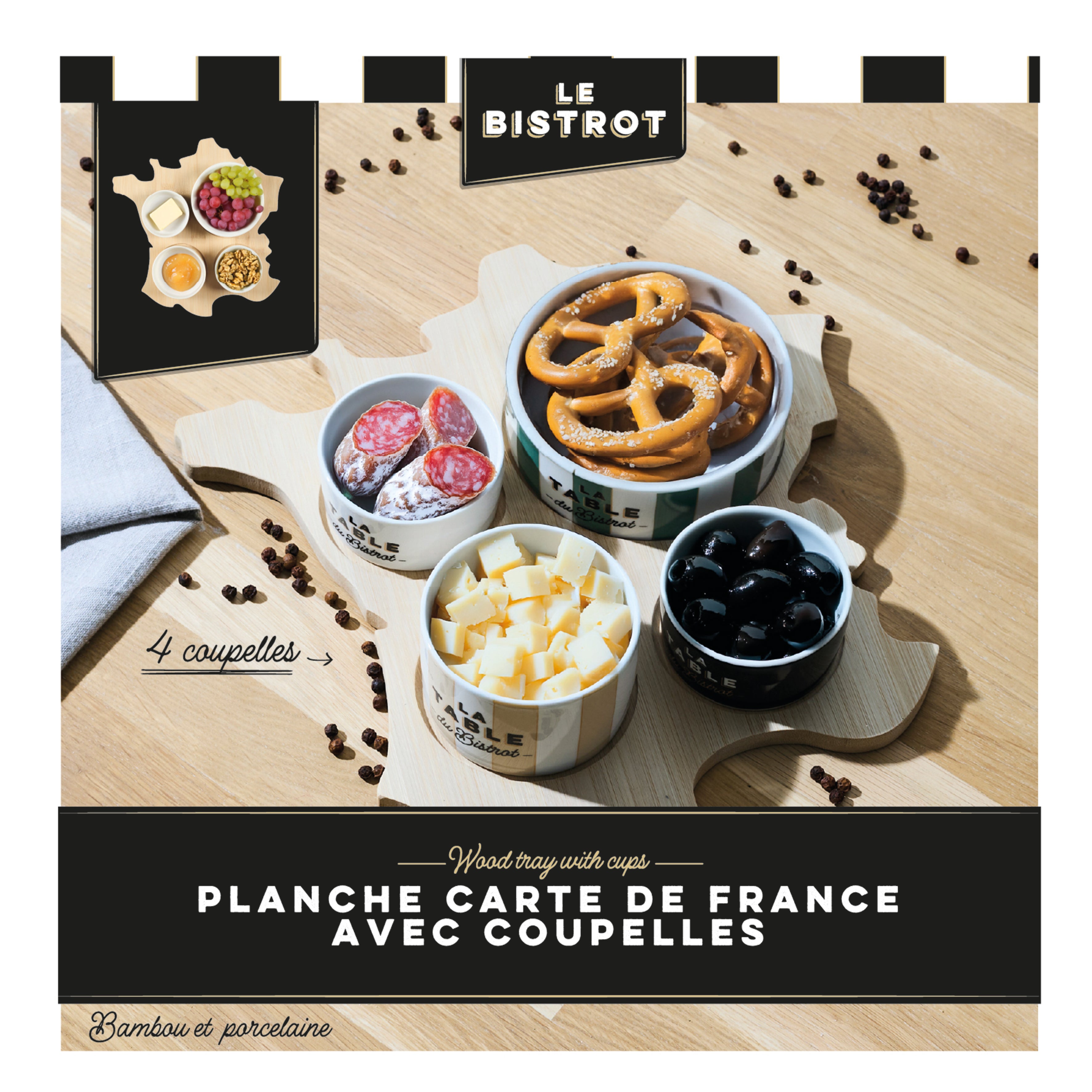 PLANCHE APERO CARTE DE FRANCE BISTROT