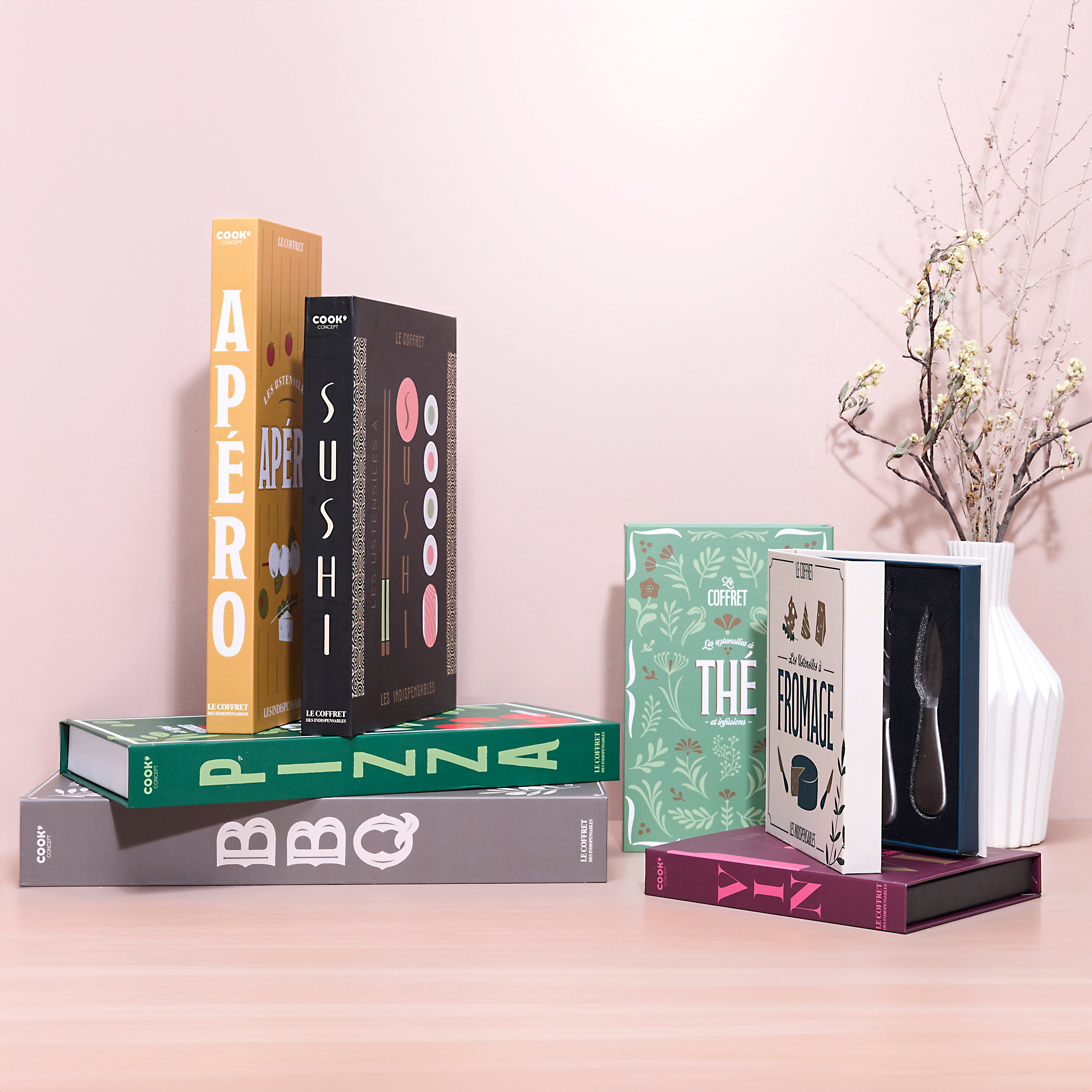 COFFRET LIVRE THE