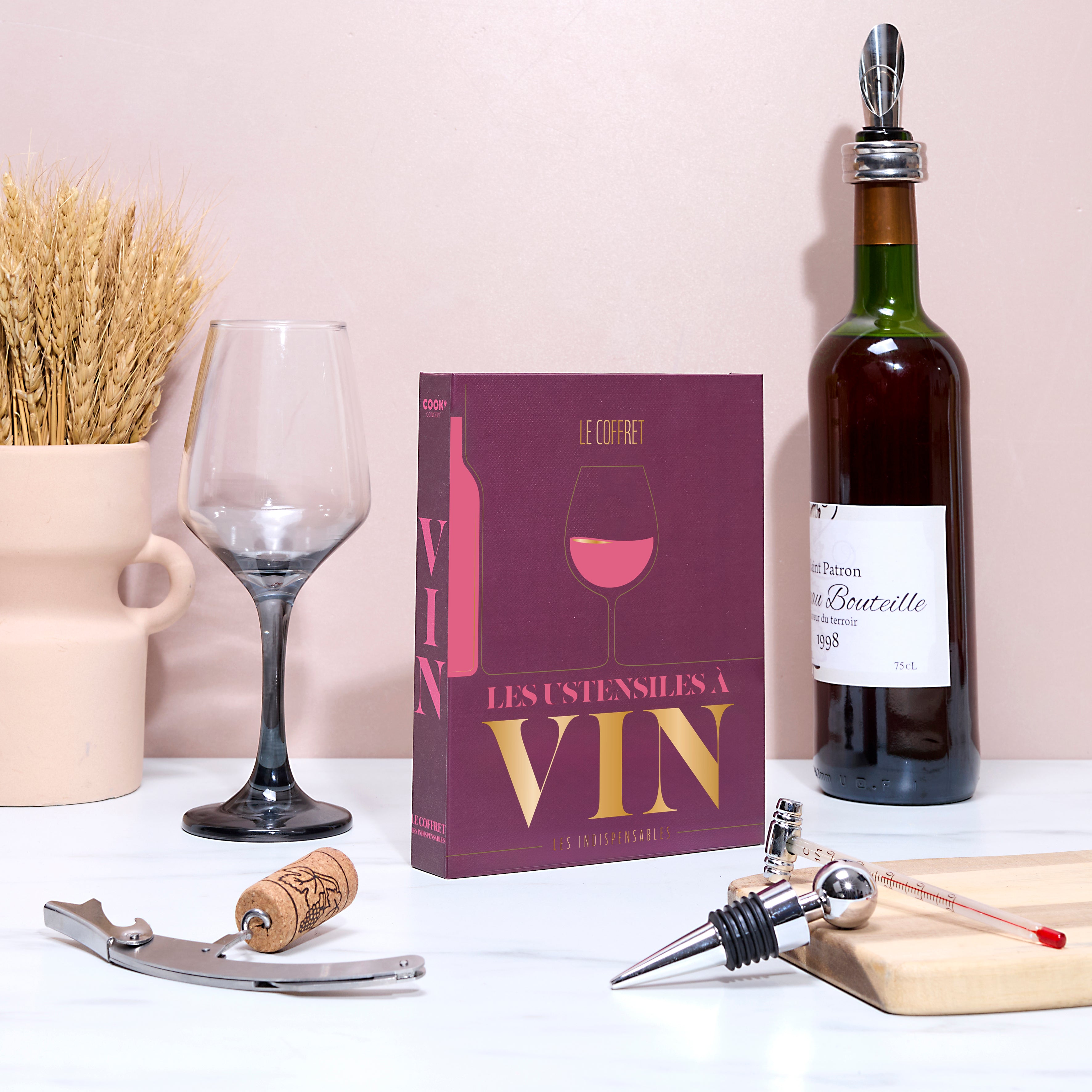 COFFRET LIVRE VIN