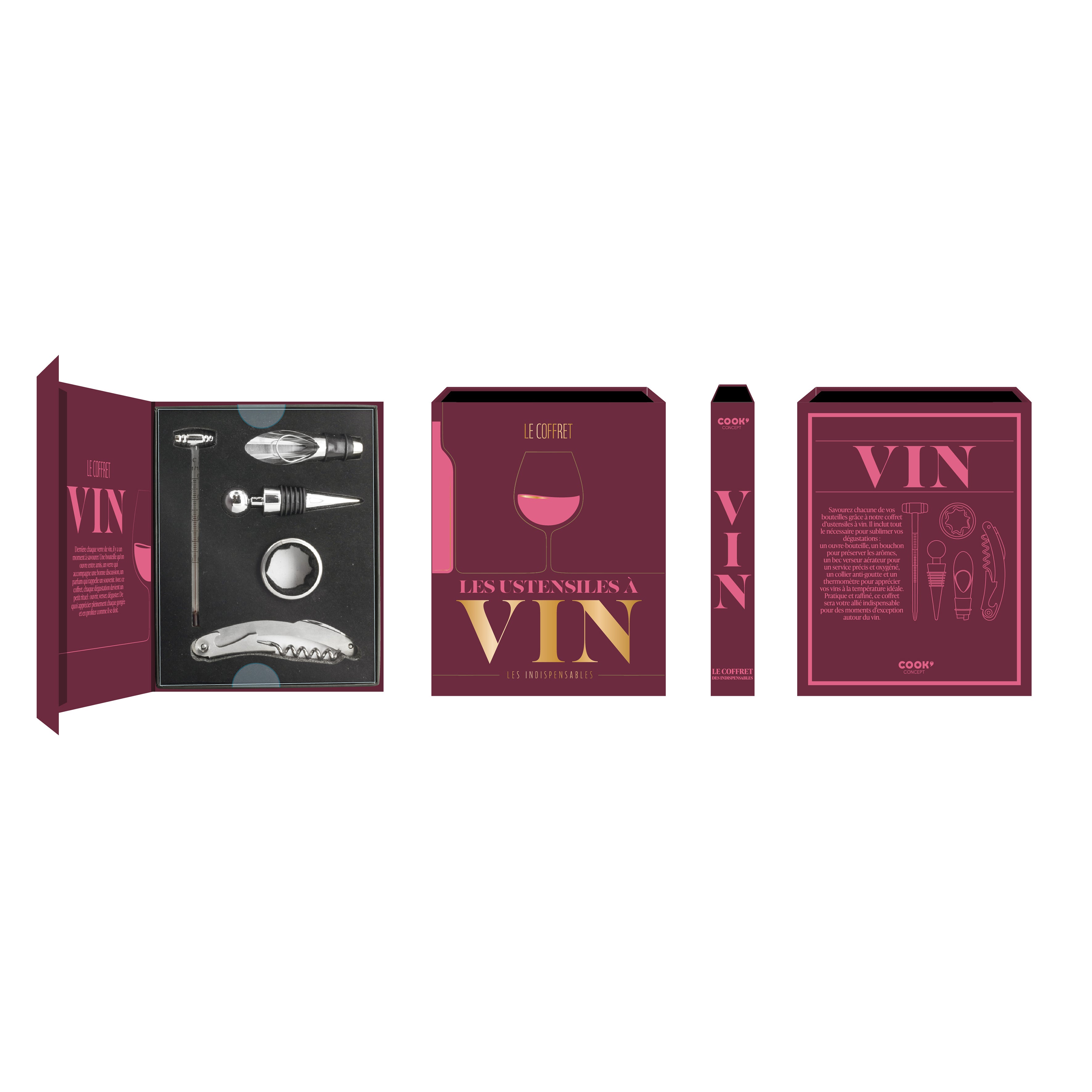 COFFRET LIVRE VIN