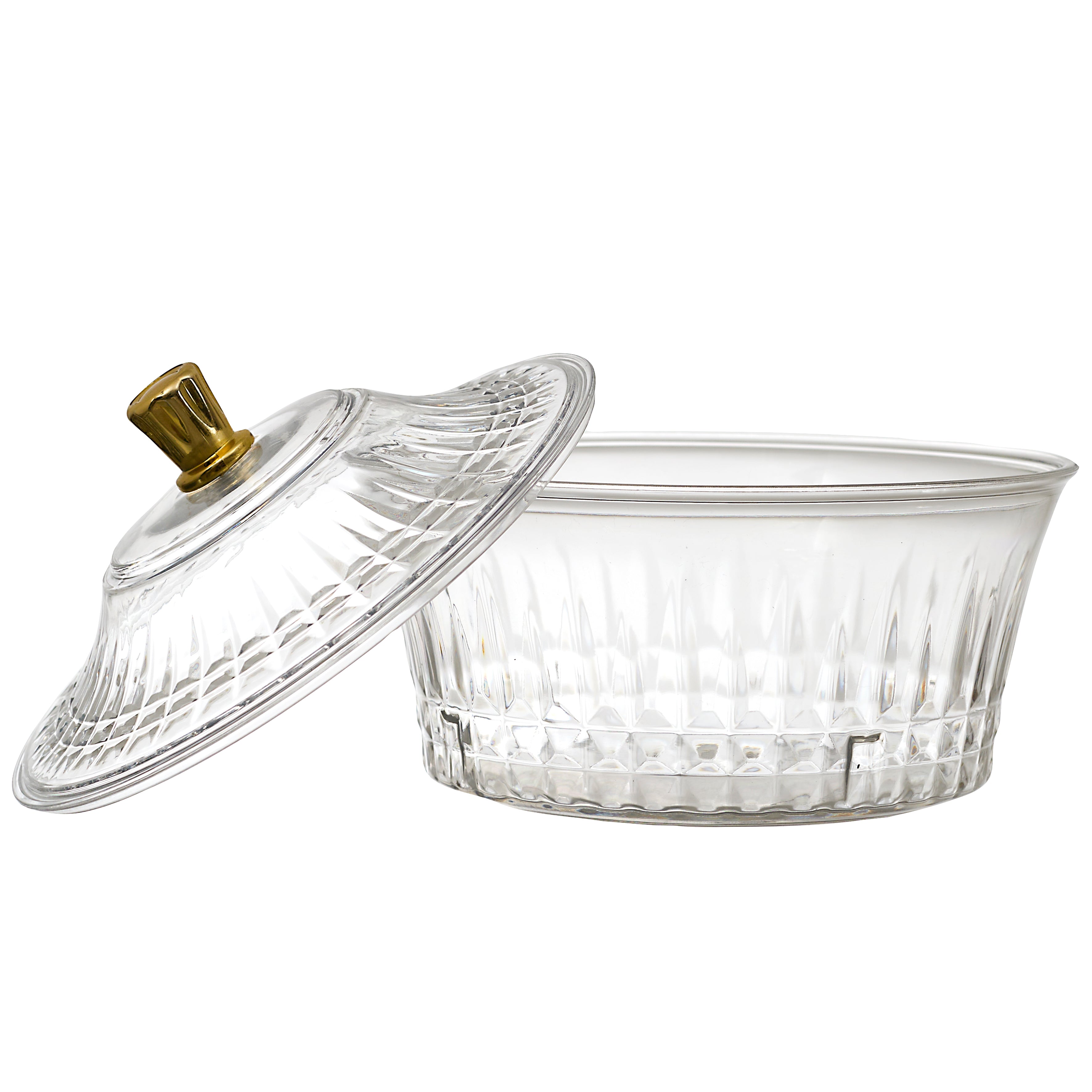 COUPE AVEC COUVERCLE PLASTIQUE D15.4CM SABAH