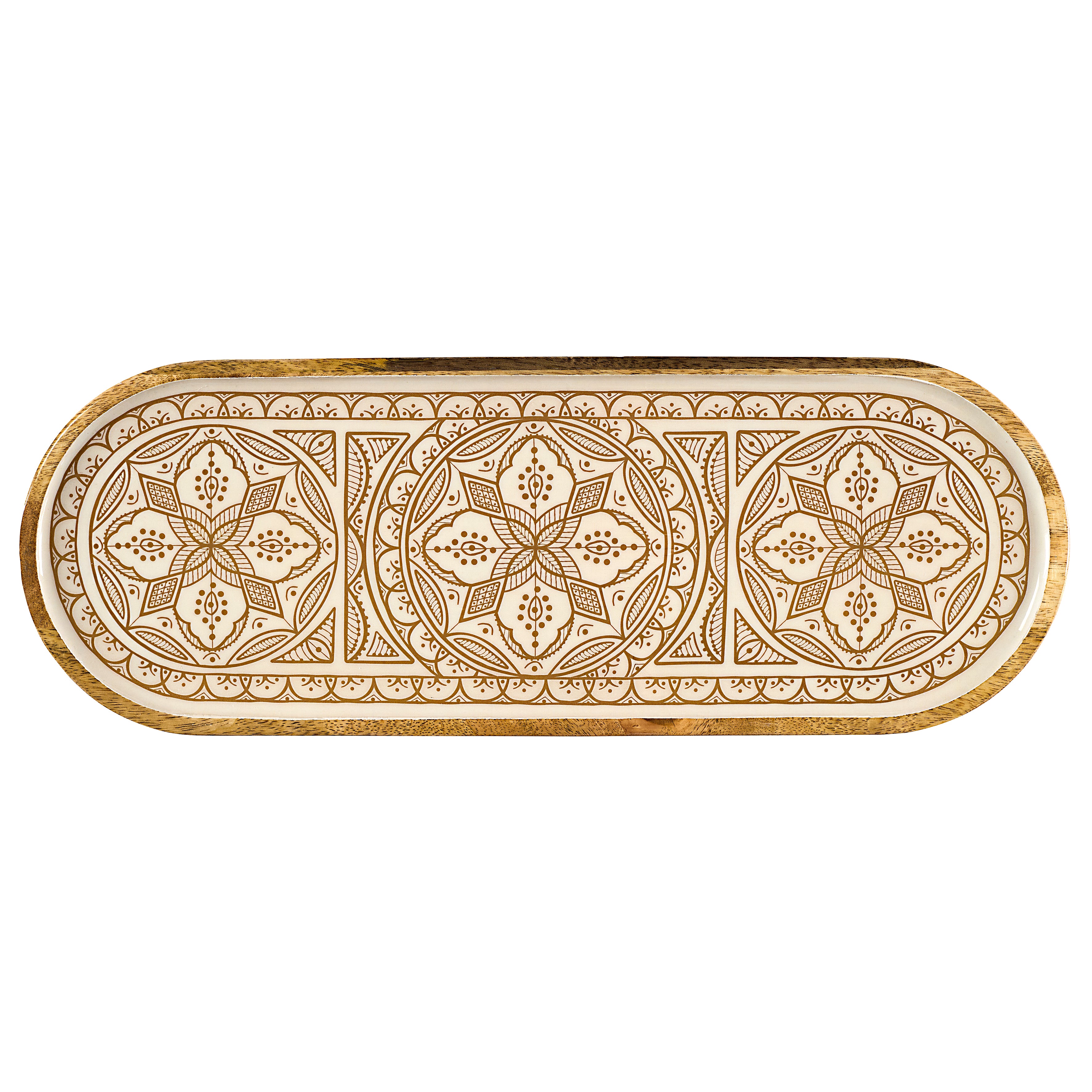 PLAT DE PRESENTATION MANGUIER DUNE TERRA 50CM