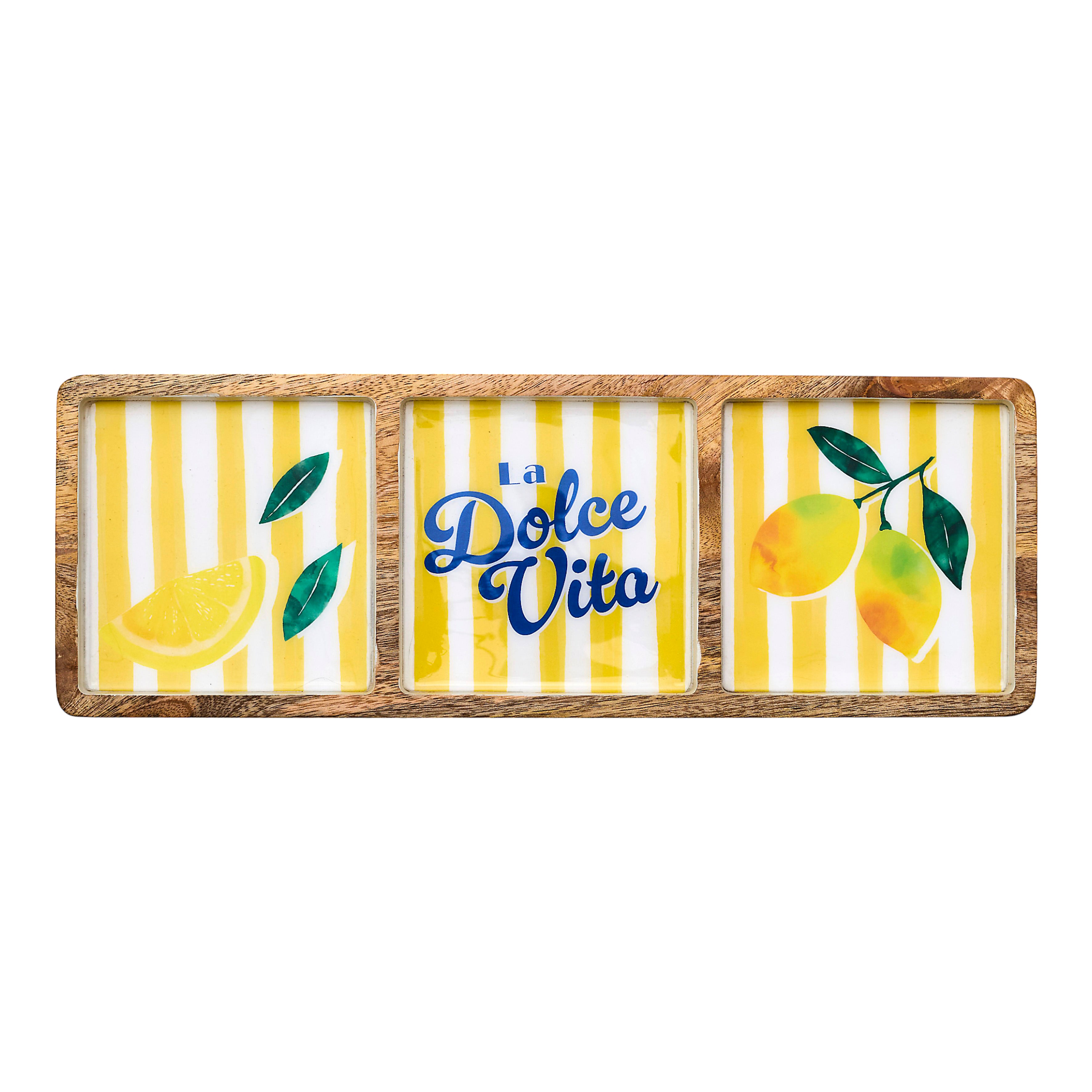 PLANCHE COMPARTIMENTS MANGUIER DOLCE VITA JAUNE