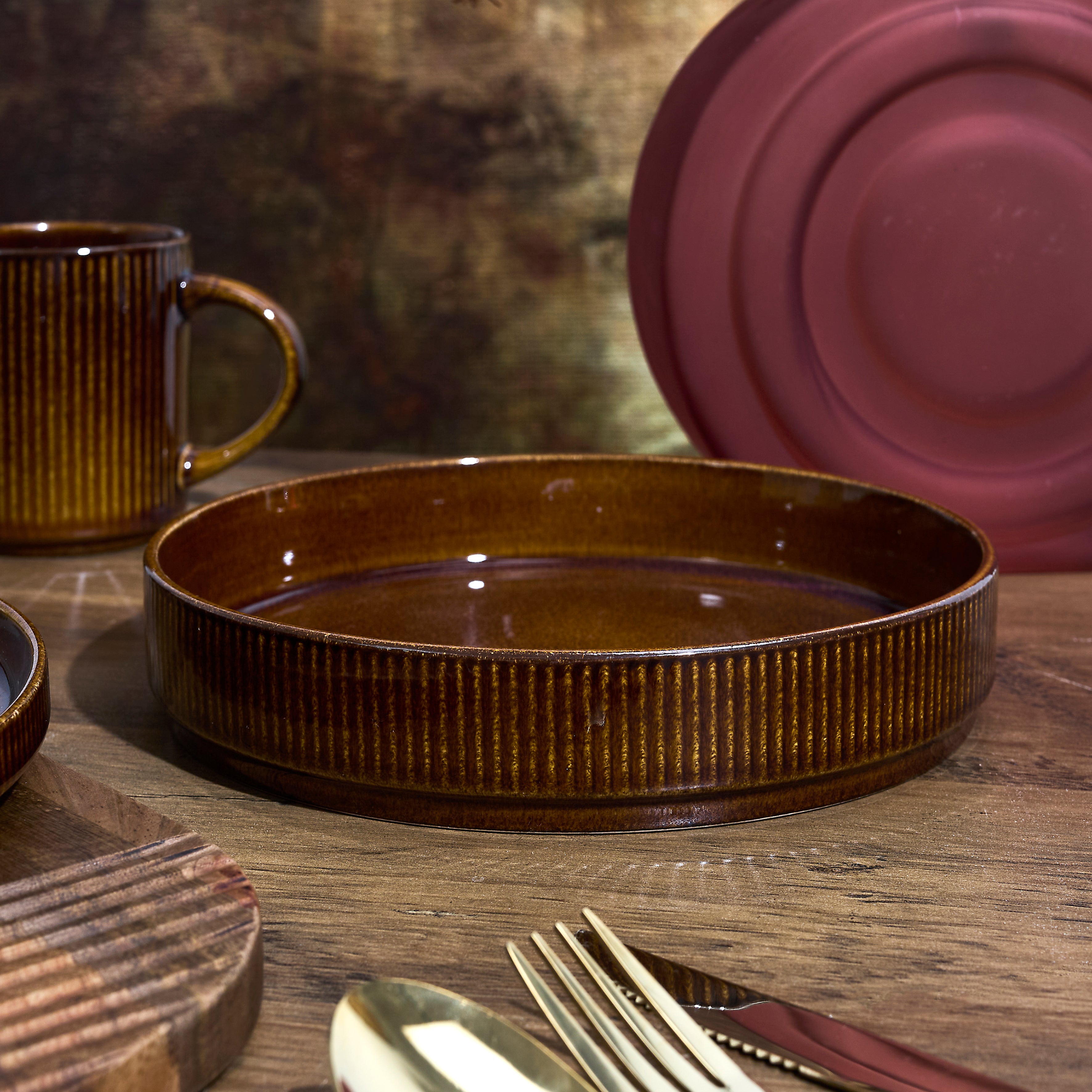 ASSIETTE CREUSE YSIA D20.5CM - LOT DE 6