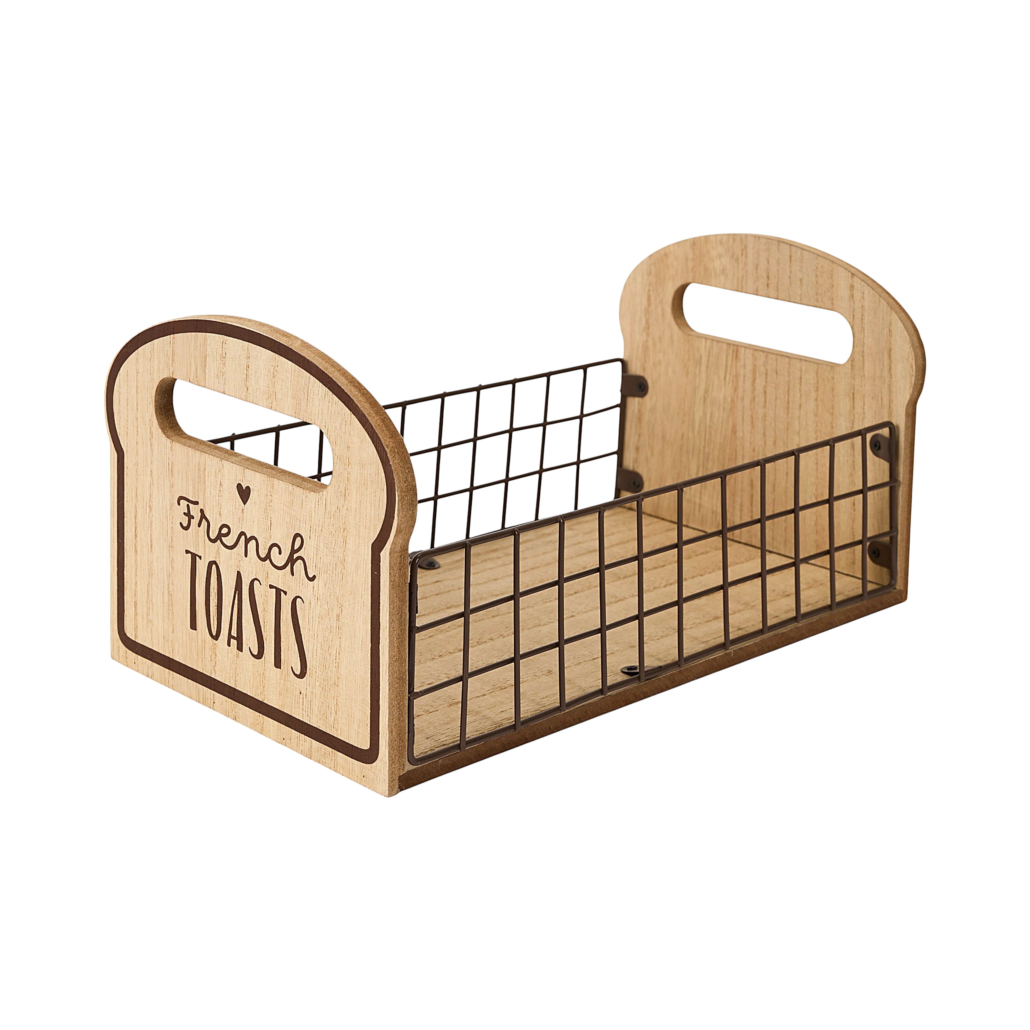 PANIER A TOAST MORNING BISTROT 30X30X10CM