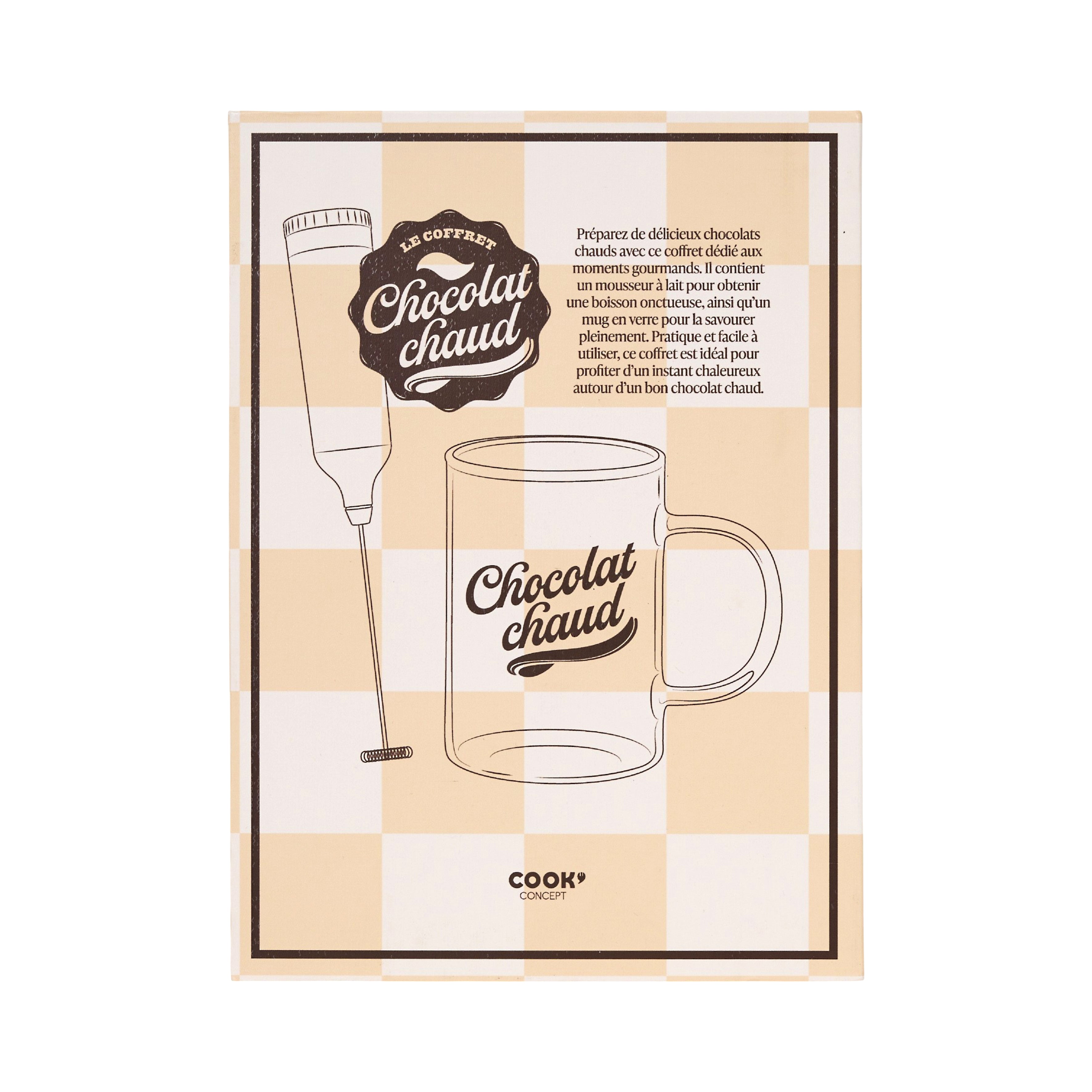 COFFRET LIVRE CHOCOLAT CHAUD 2PCS