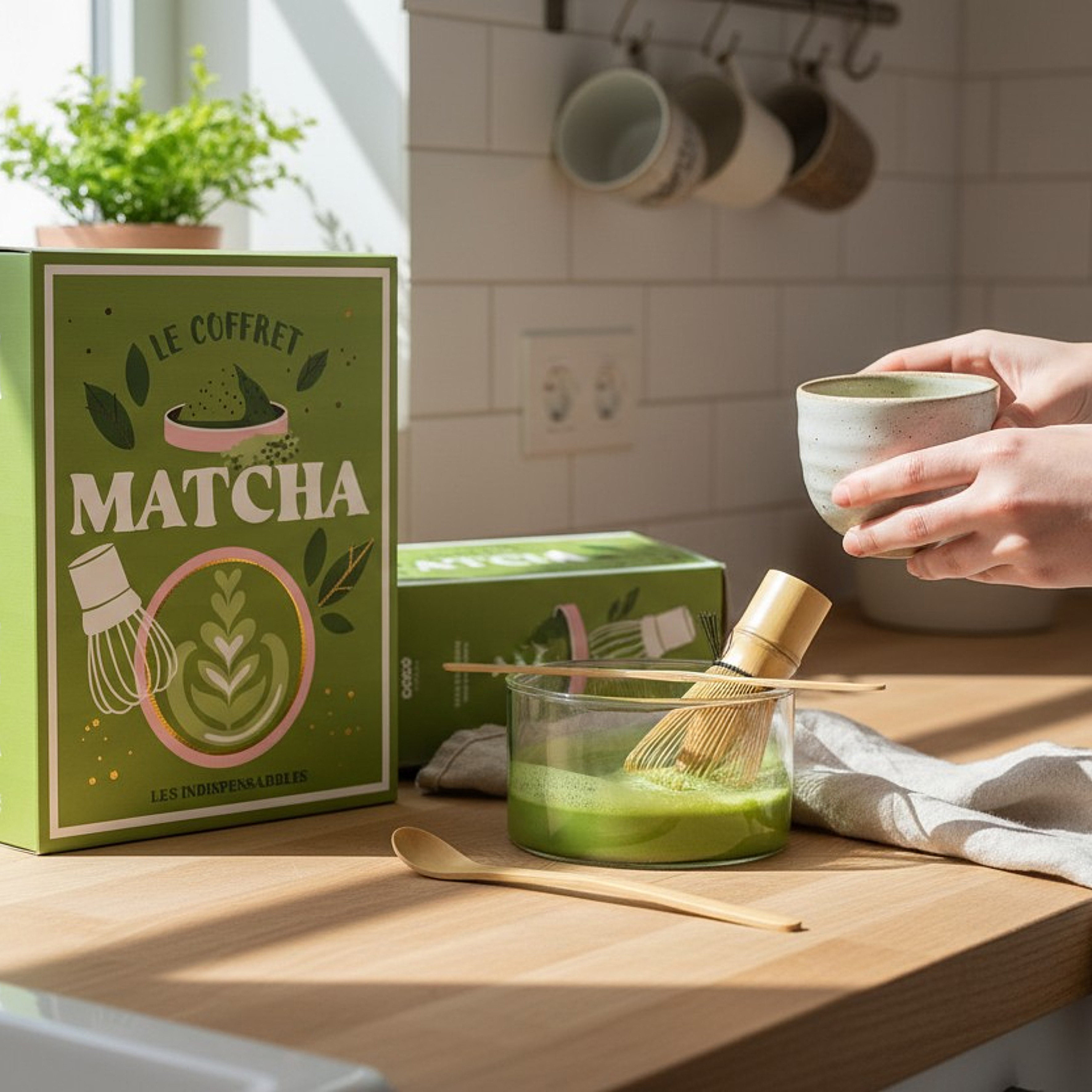 COFFRET LIVRE MATCHA 3 PCS
