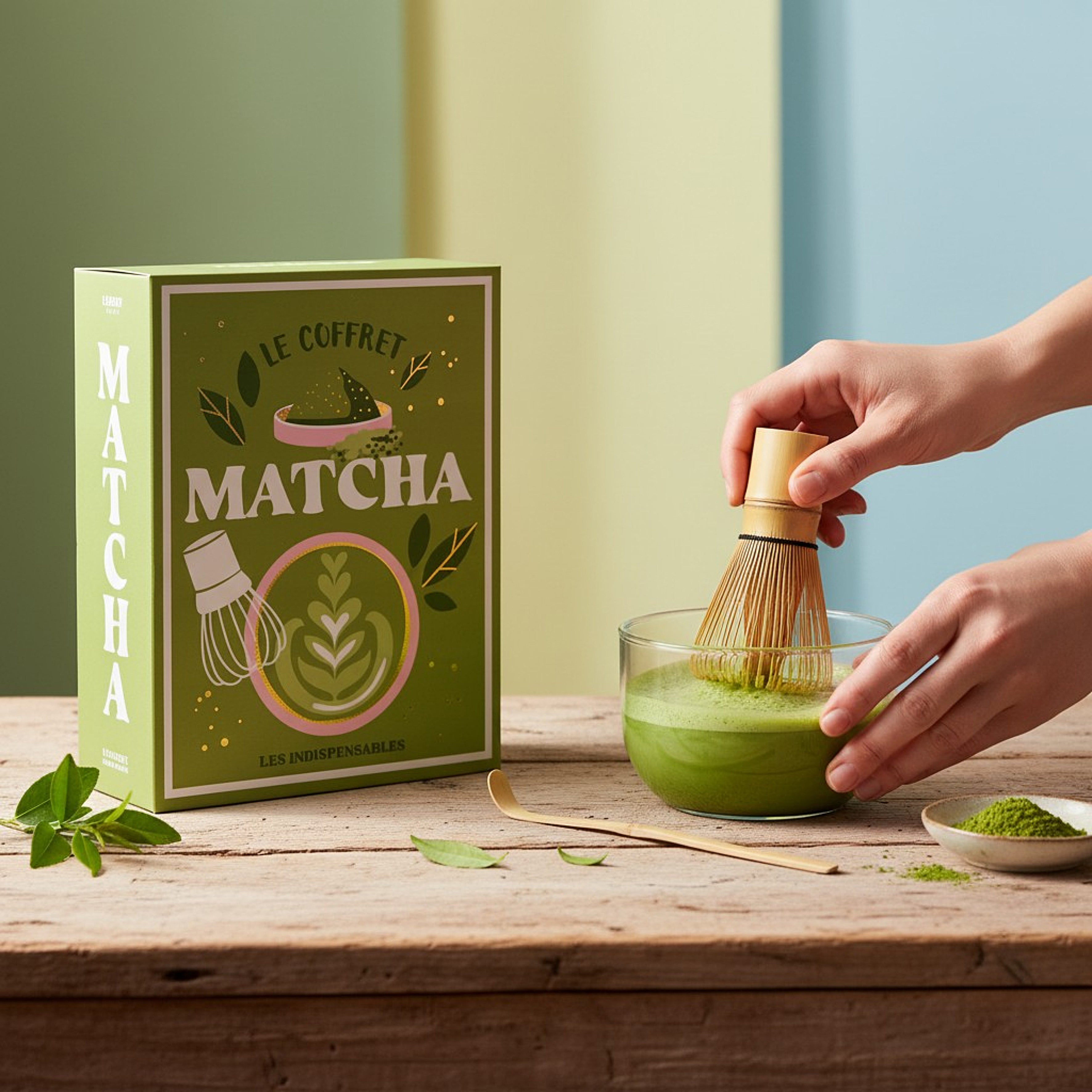 COFFRET LIVRE MATCHA 3 PCS
