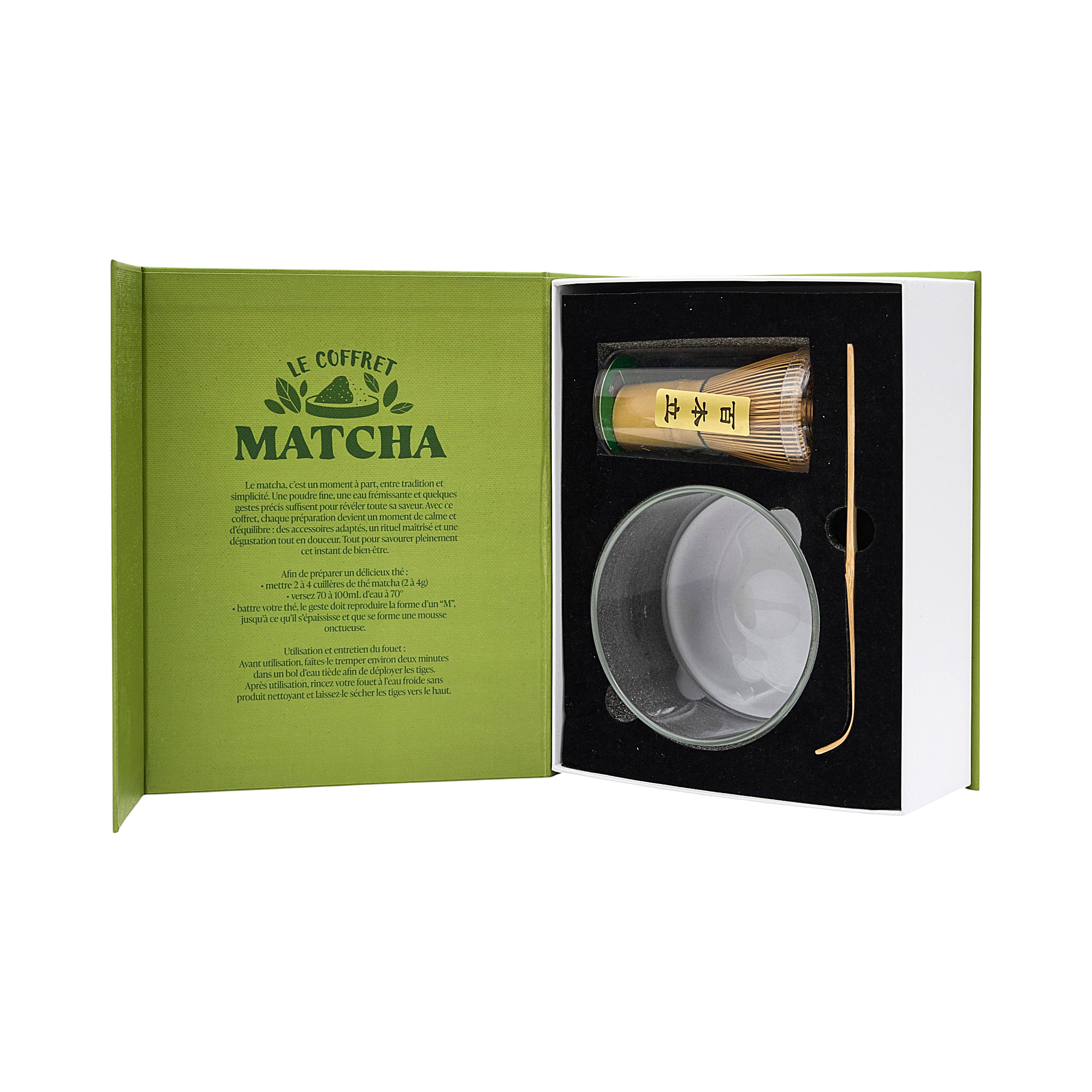 COFFRET LIVRE MATCHA 3 PCS