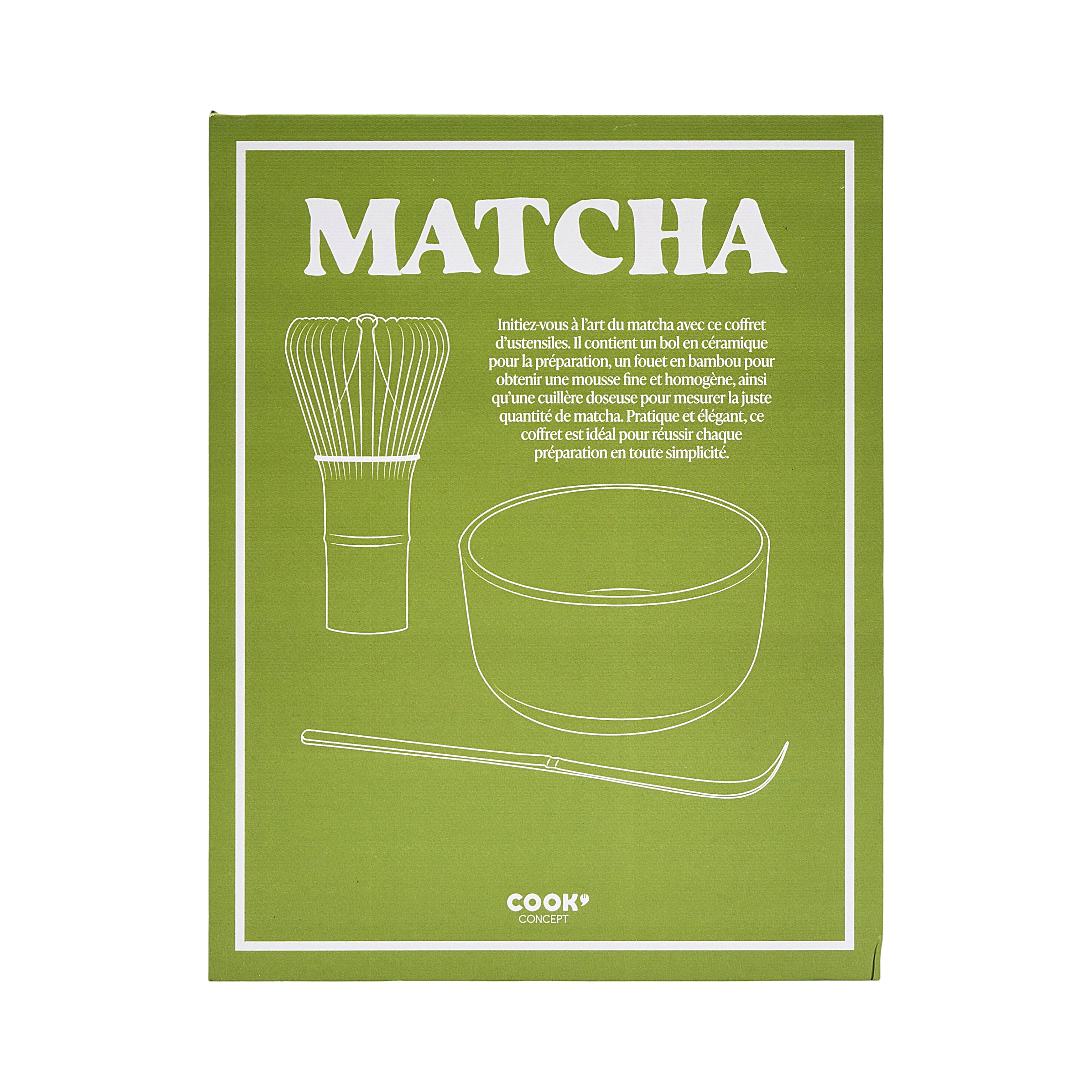 COFFRET LIVRE MATCHA 3 PCS