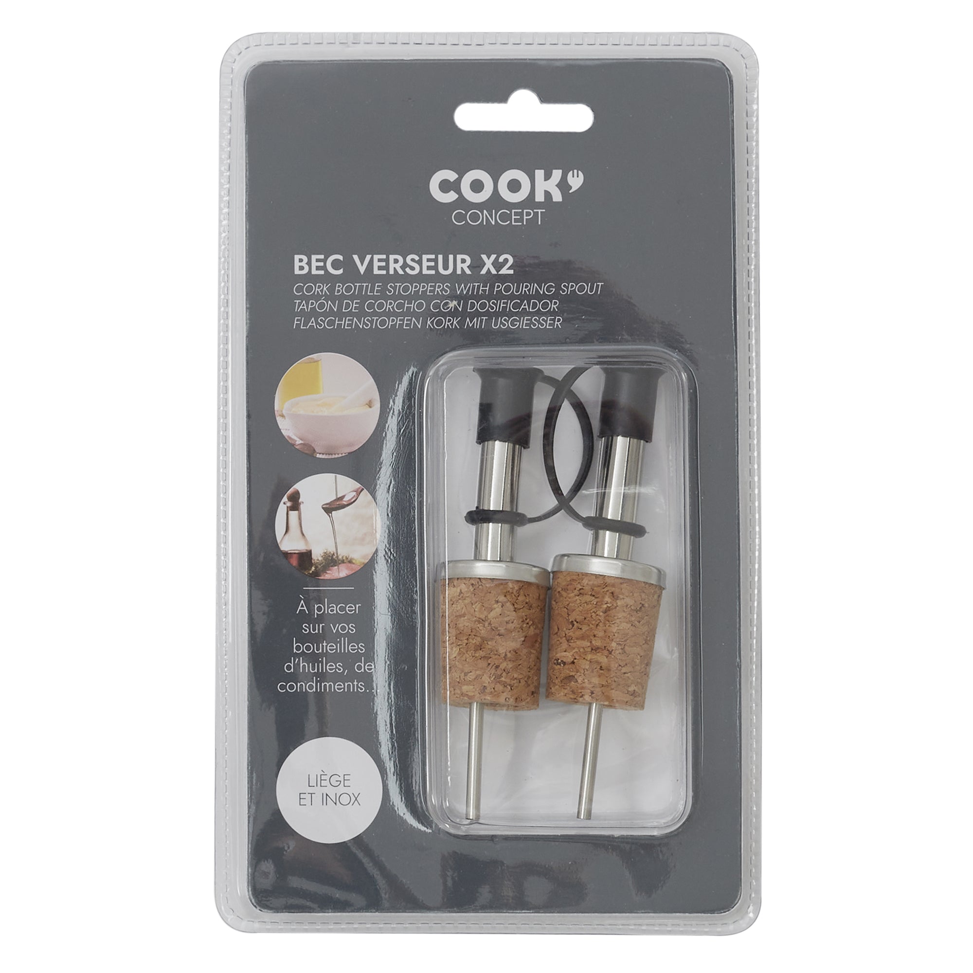 BOUCHON LIEGE BEC VERSEUR X2