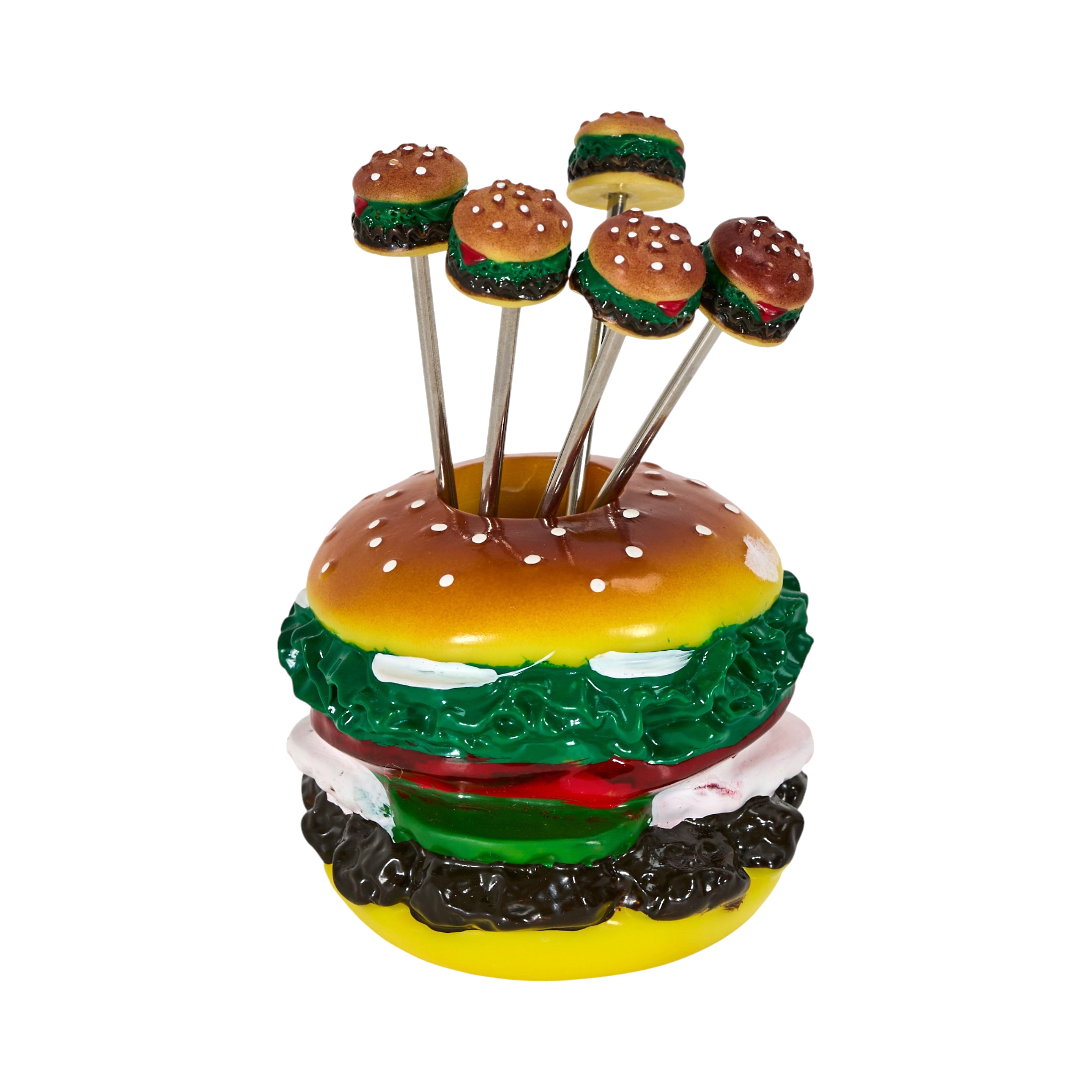 PIQUE APERO X5 FORME HAMBURGER LUDIQUE