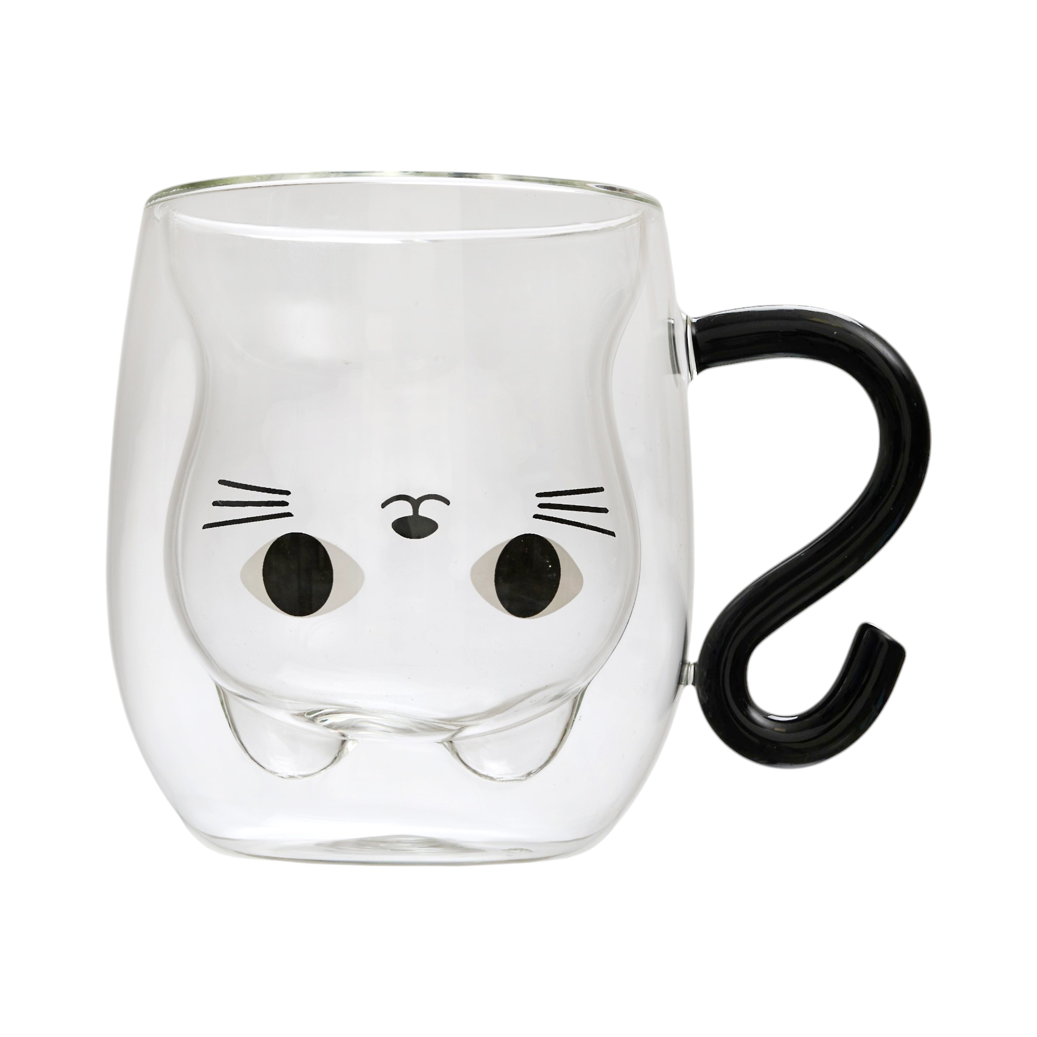 MUG VERRE DOUBLE PAROI MIAOU MIAOU 25CL