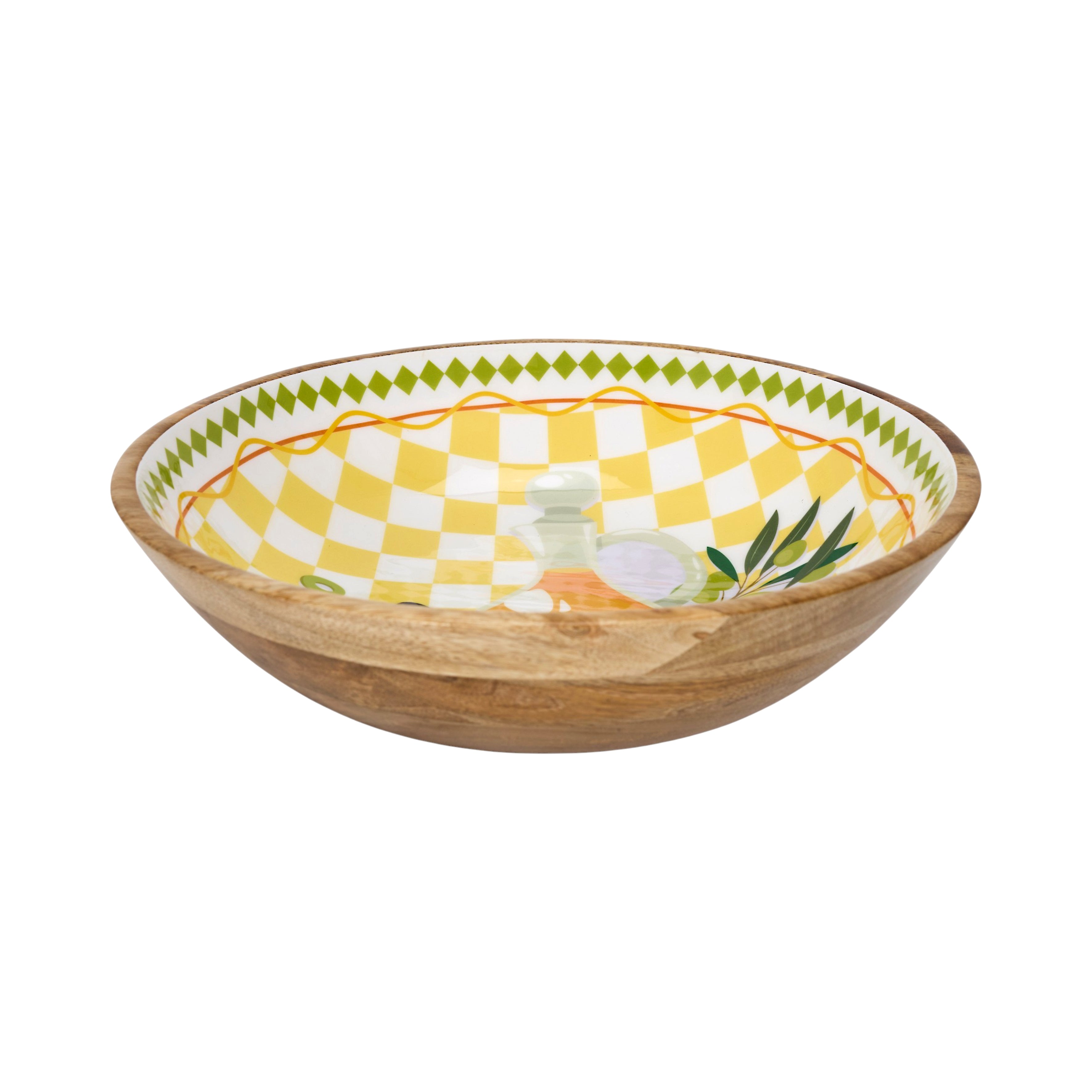 SALADIER MANGUIER OLIVE PLEIN SOLEIL D33CM