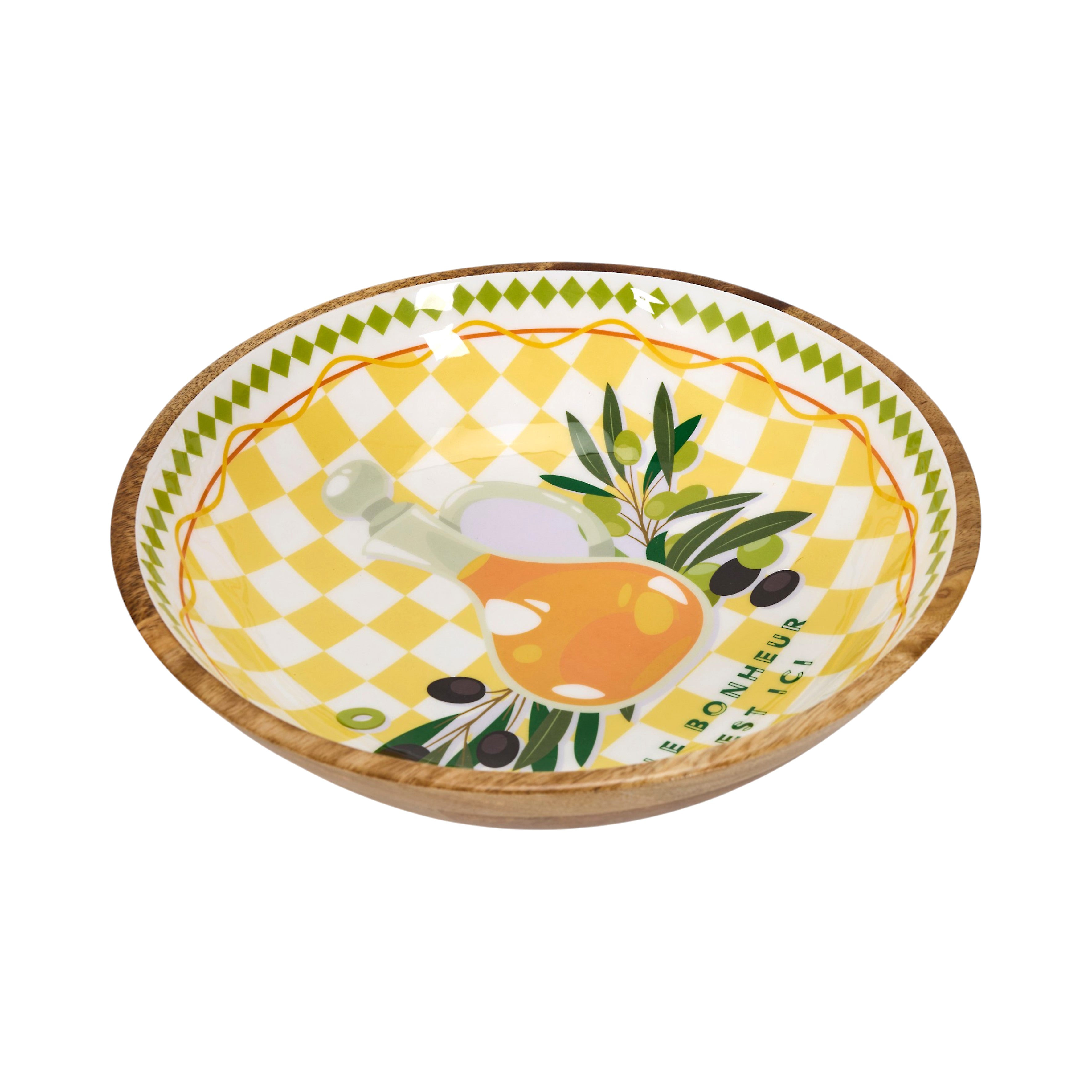 SALADIER MANGUIER OLIVE PLEIN SOLEIL D33CM