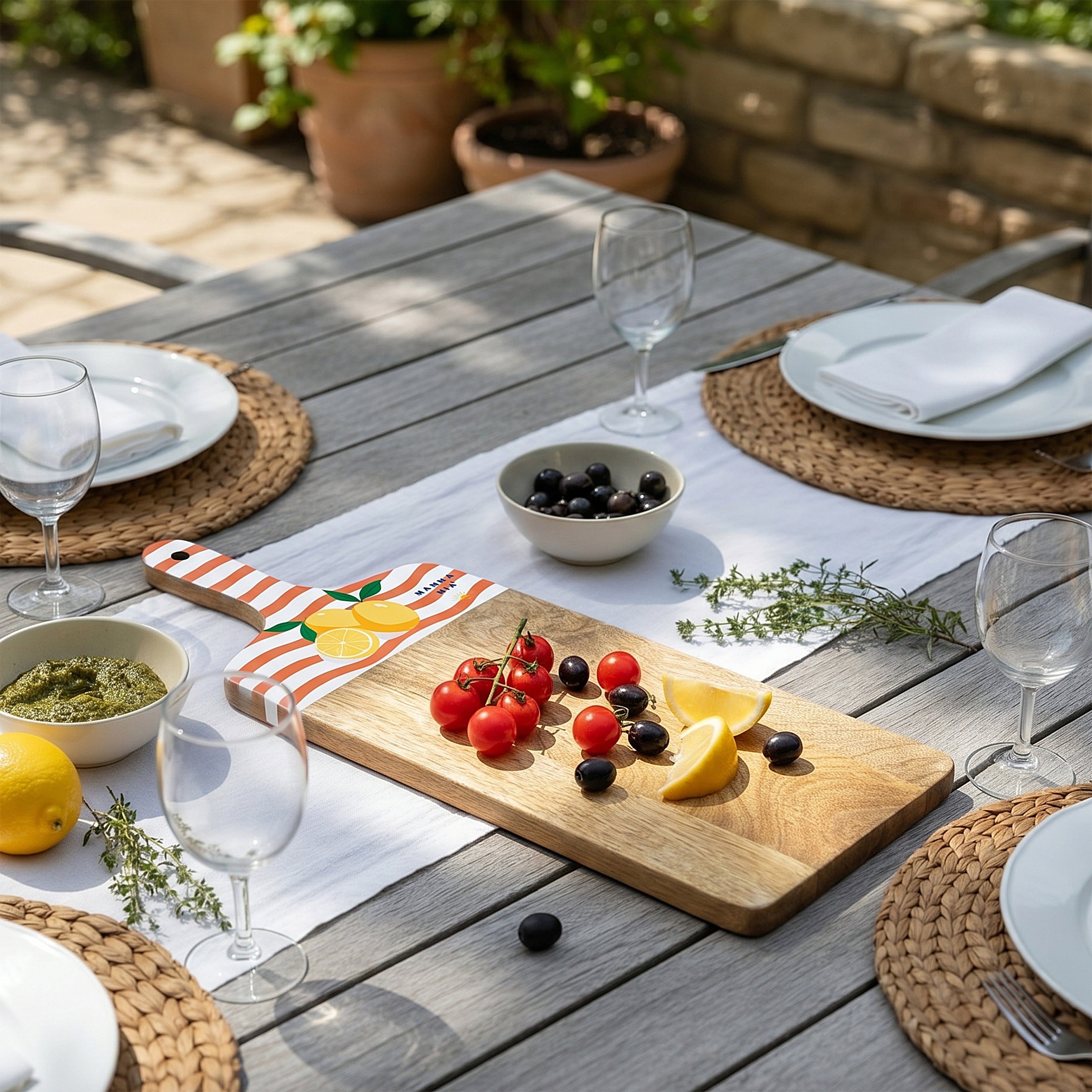 PLANCHE PRESENTATION MANGUIER PLEIN SOLEIL 58CM