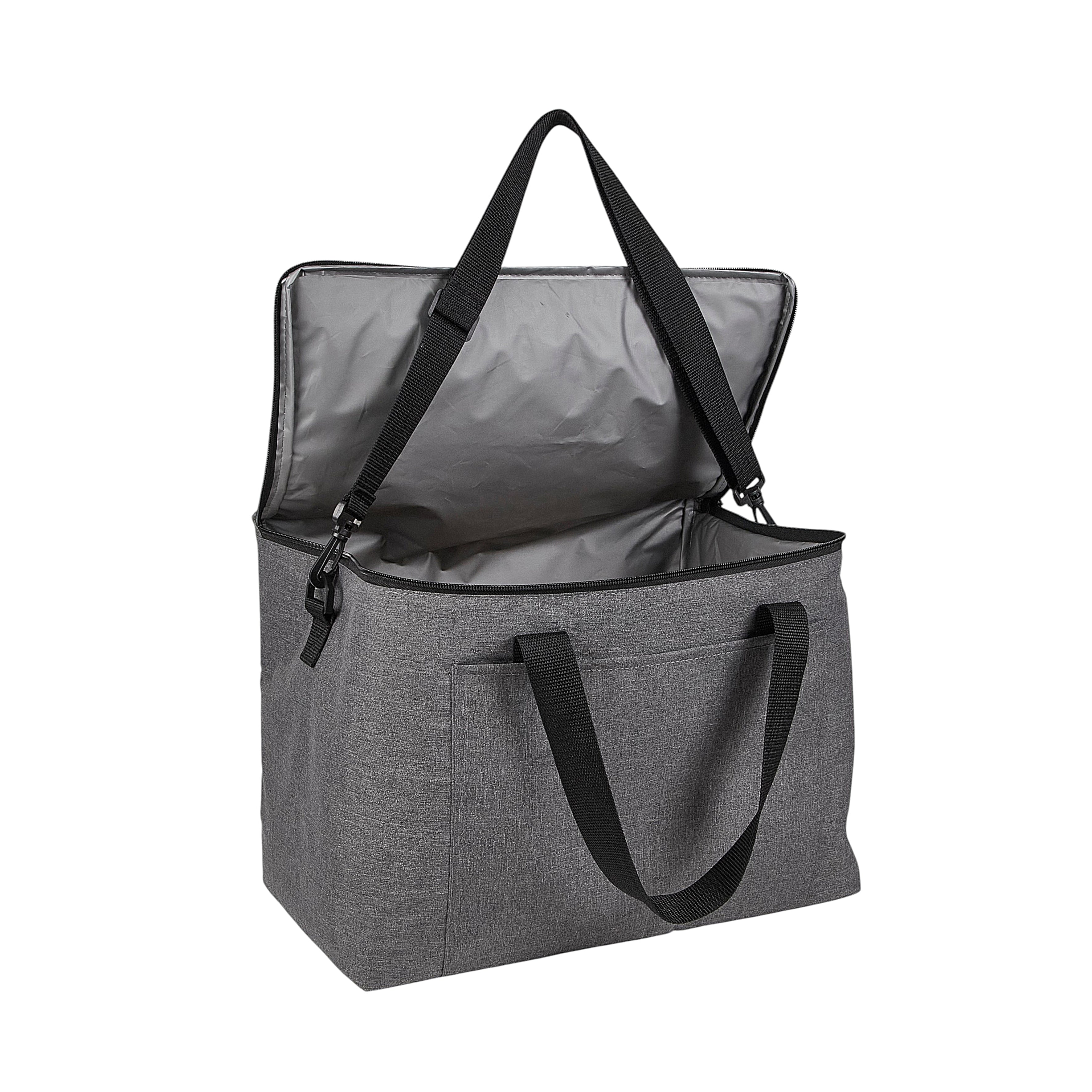 LUNCH BAG GRIS ISOTHERME 20L 39X23X30CM