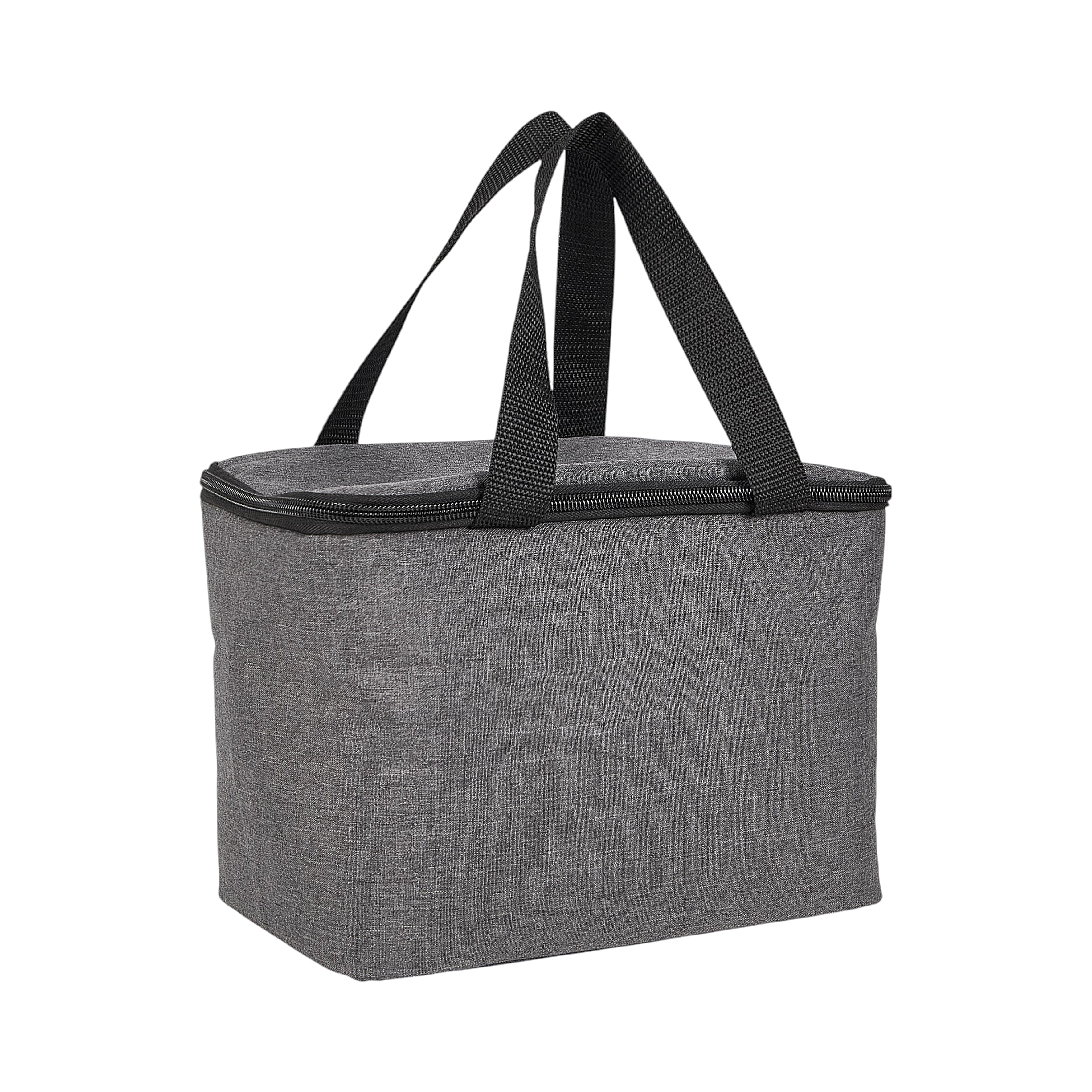 LUNCH BAG GRIS ISOTHERME 6L 24X16X18CM
