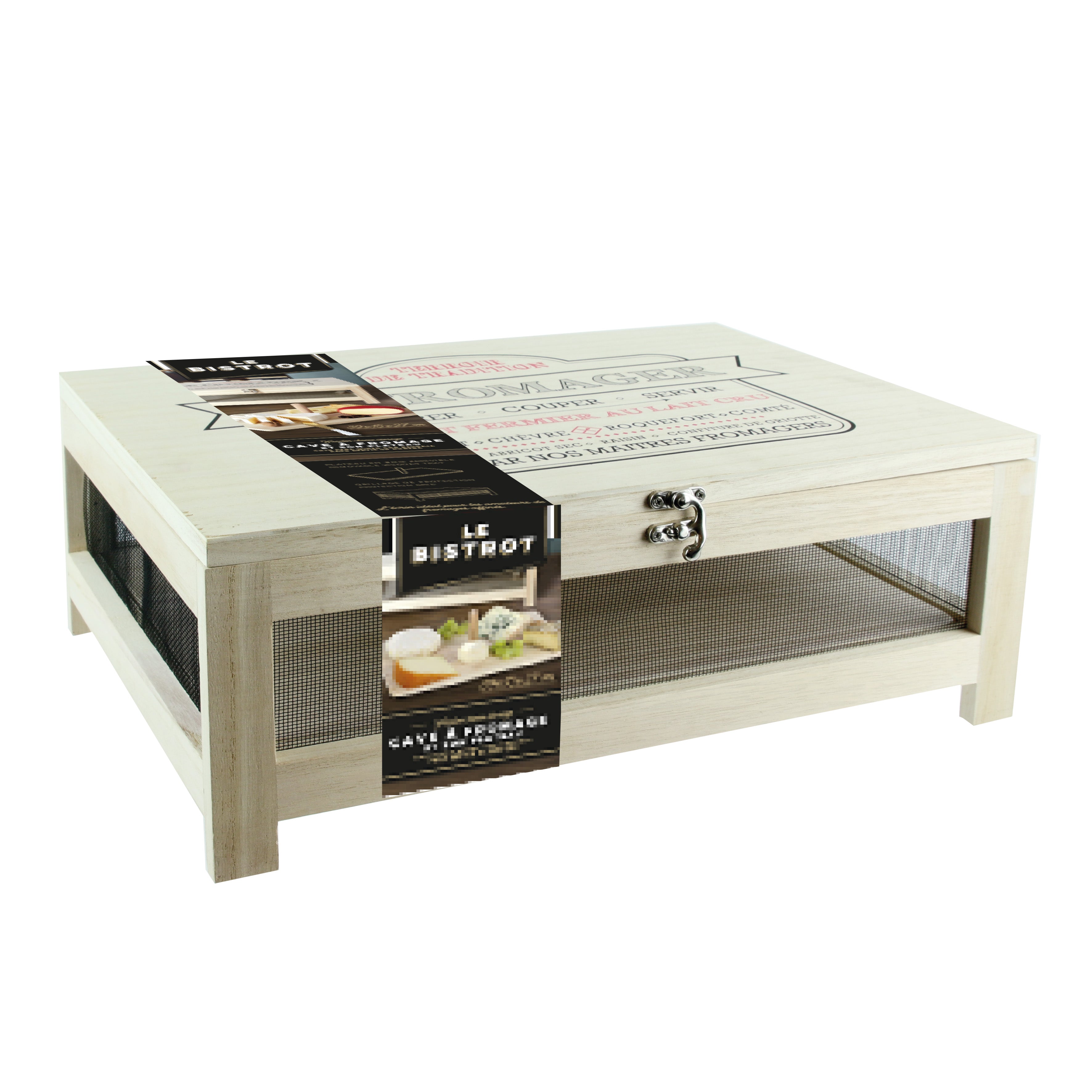CAVE A FROMAGE AVEC PLATEAU SERVICE BOIS