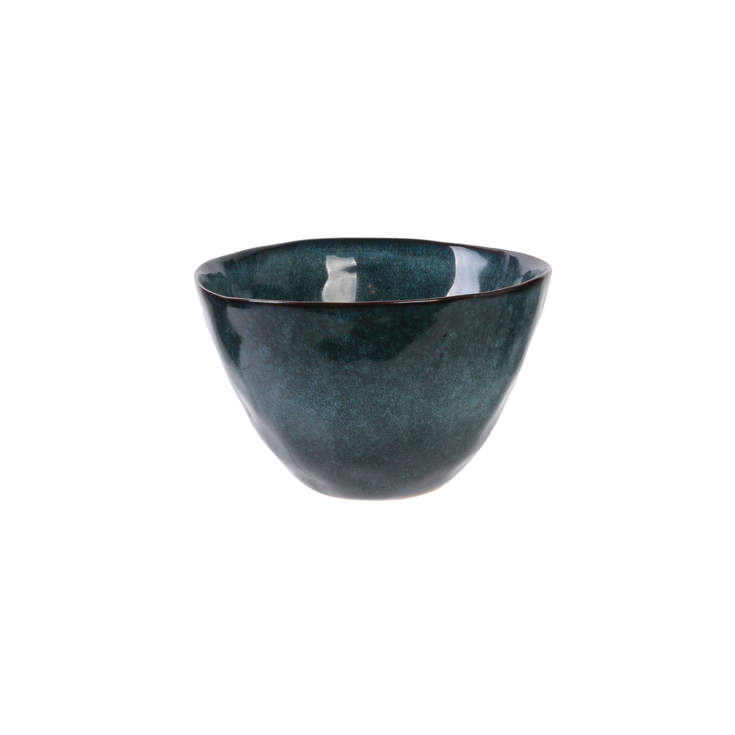BOL 55CL D14.5CM H9CM AU GRES DU TEMPS BLEU - LOT DE 6