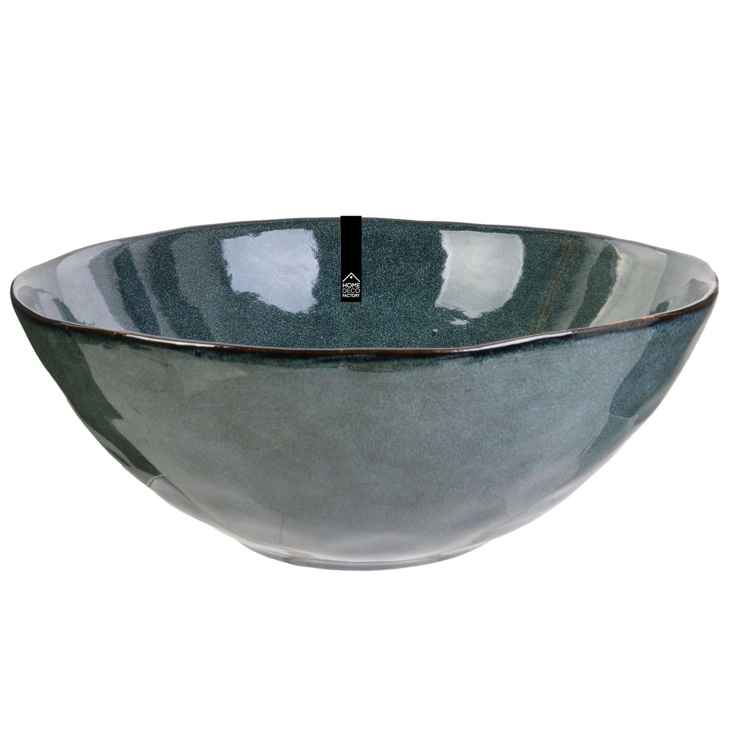 SALADIER 3L D28CM H11CM AU GRES DU TEMPS BLEU