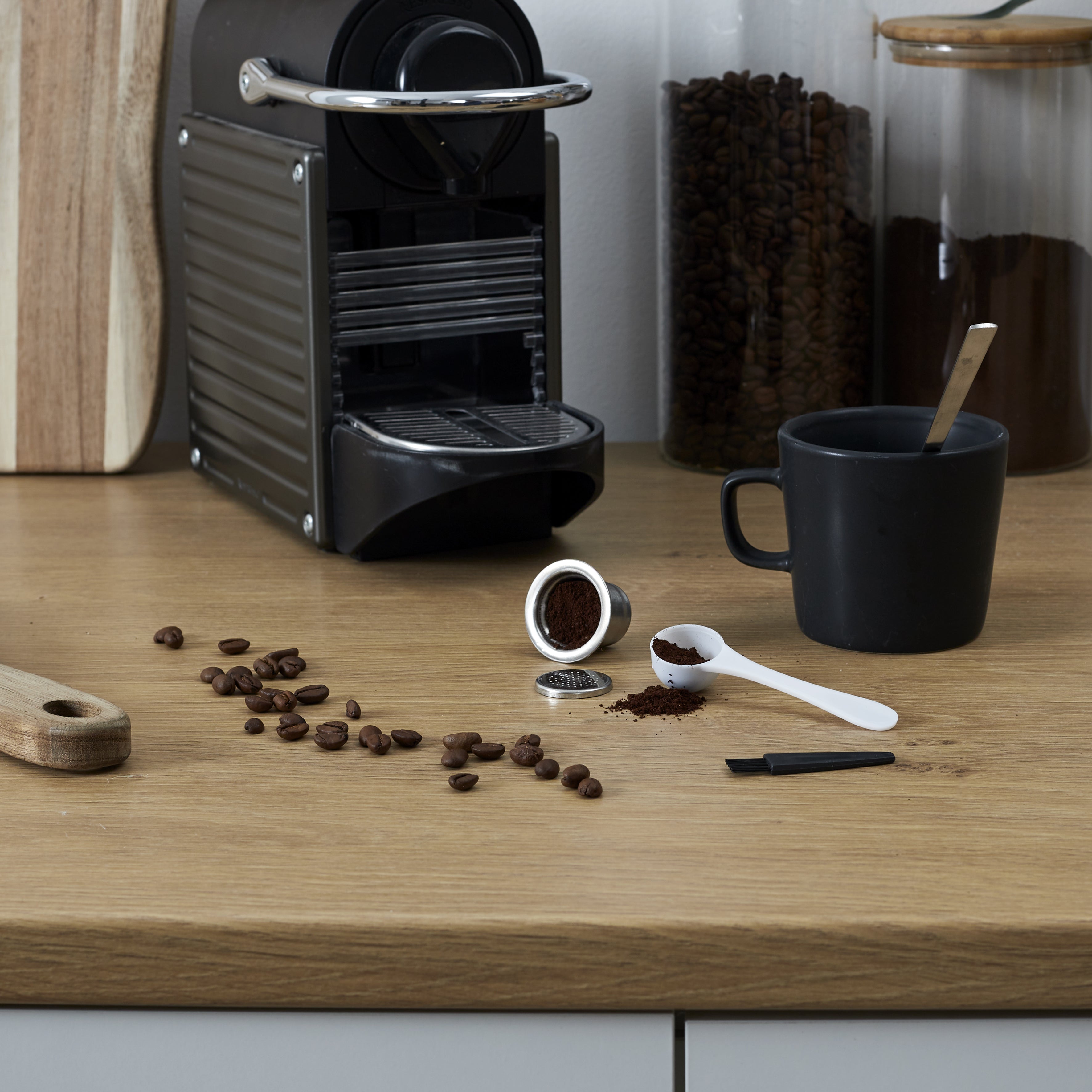 CAPSULE REUTILISABLE ACIER ADAPTE NESPRESSO