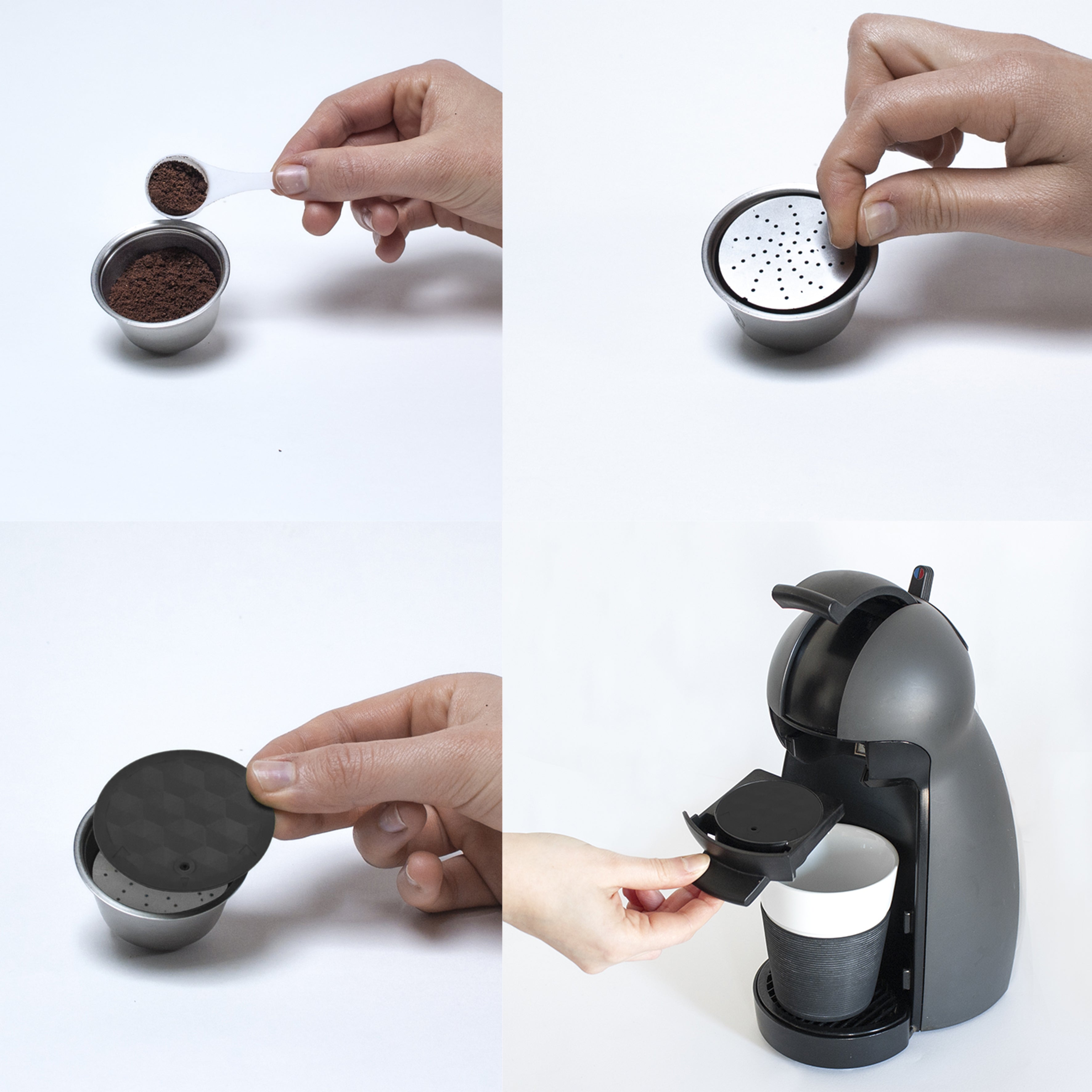 CAPSULE REUTILISABLE ACIER ADAPTE DOLCE GUSTO