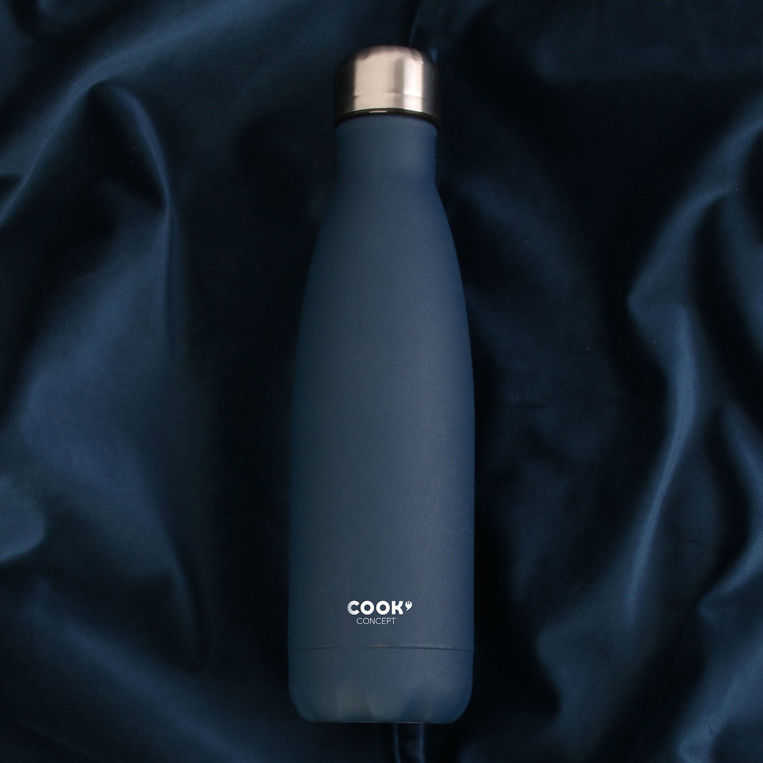 BOUTEILLE DE TRANSPORT ISOTHERME BLEUE 50CL