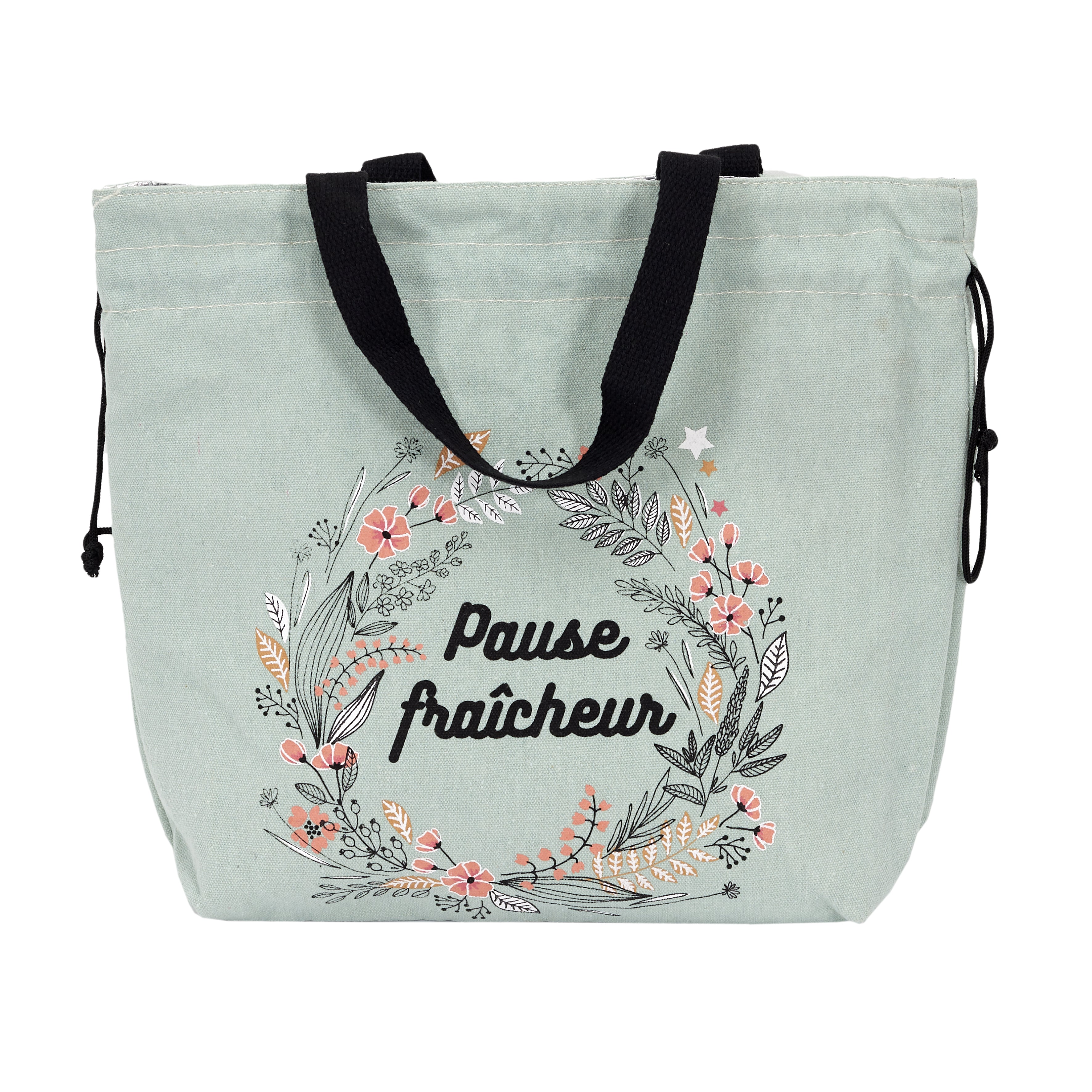 LUNCH BAG SAC FRAICHEUR EN TISSU 29X30CM 8L