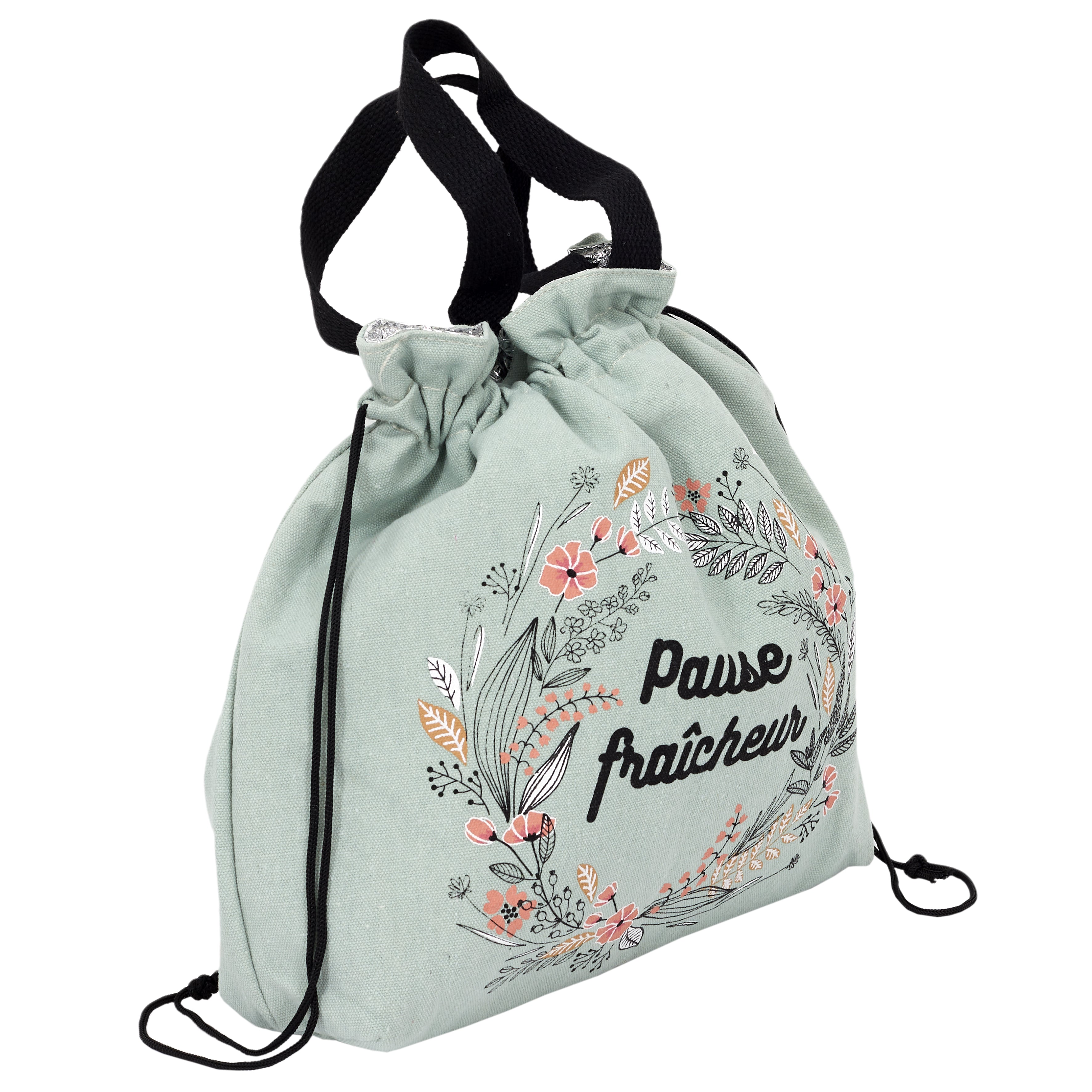 LUNCH BAG SAC FRAICHEUR EN TISSU 29X30CM 8L