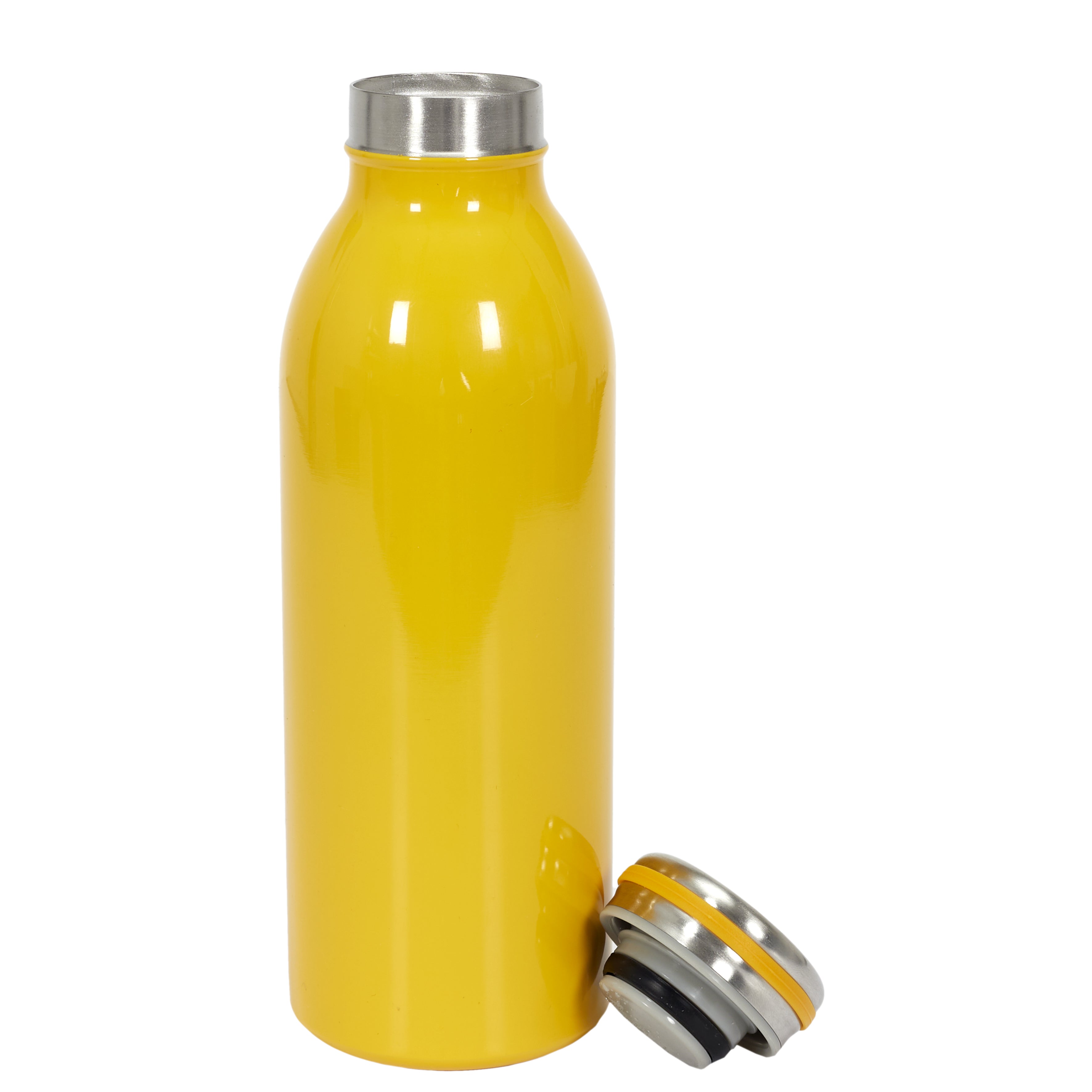 BOUTEILLE DE TRANSPORT ISOTHERME JAUNE 45CL