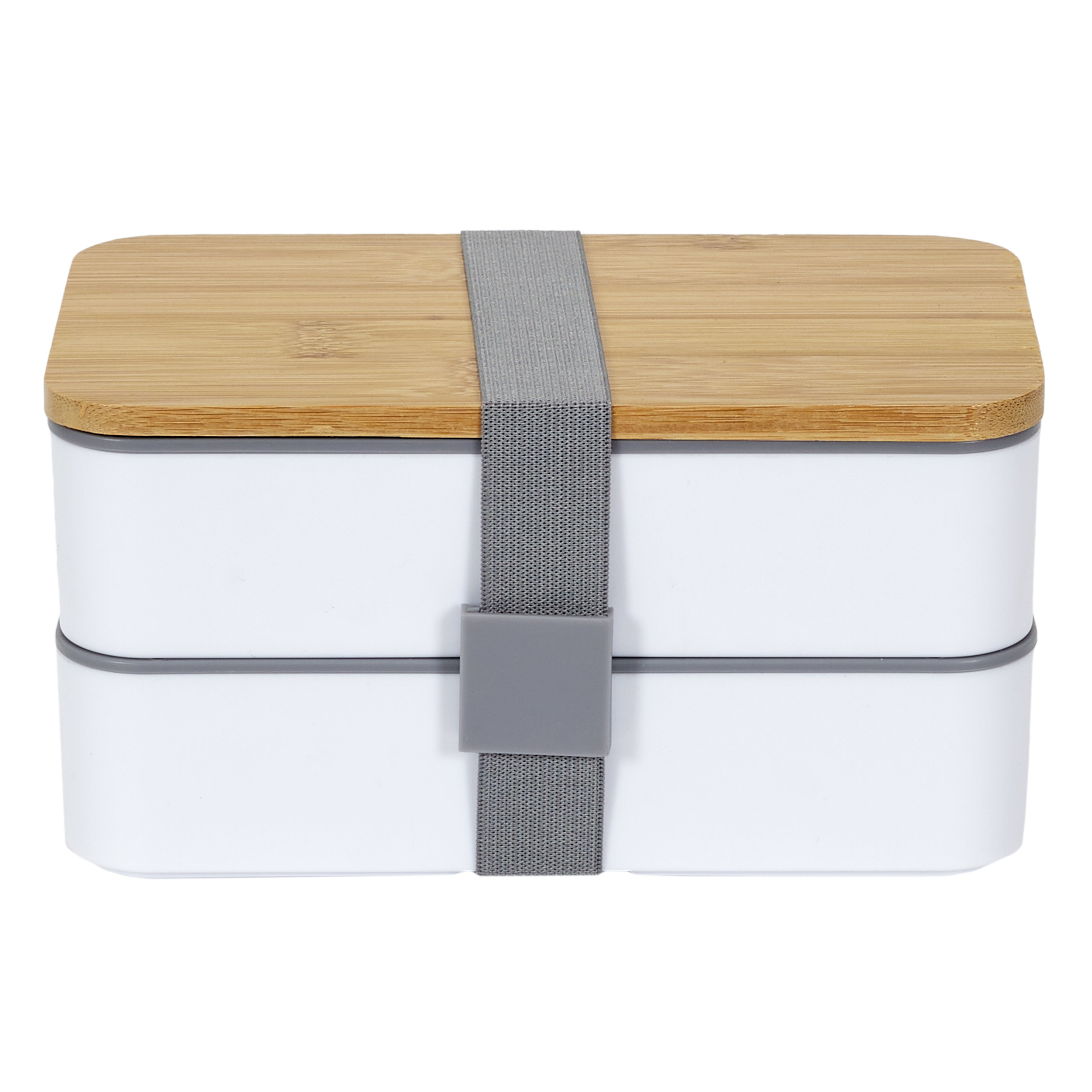 LUNCH BOX 2 NIVEAUX AVEC BANDE ELASTIQUE