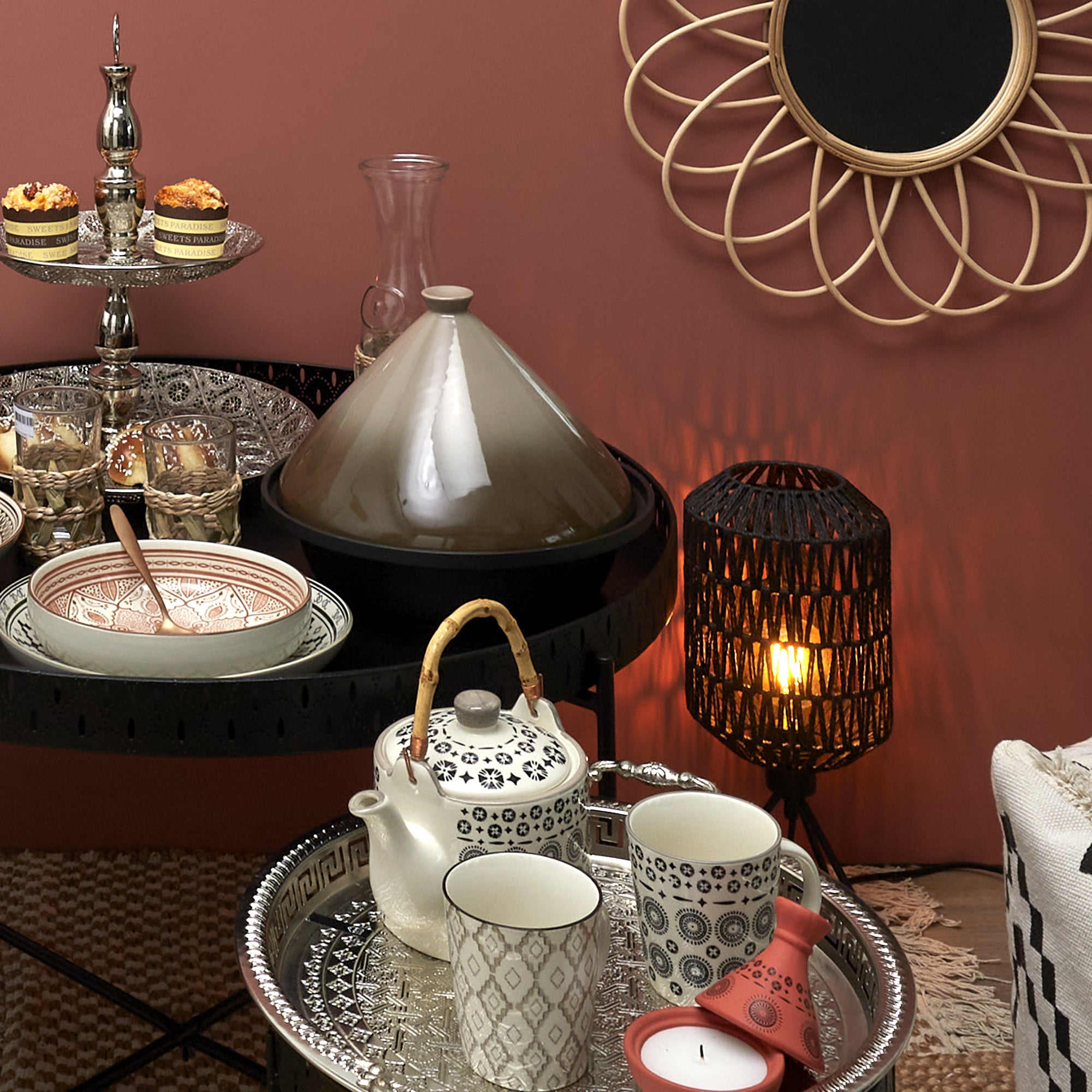PLATEAU DE SERVICE 42CM