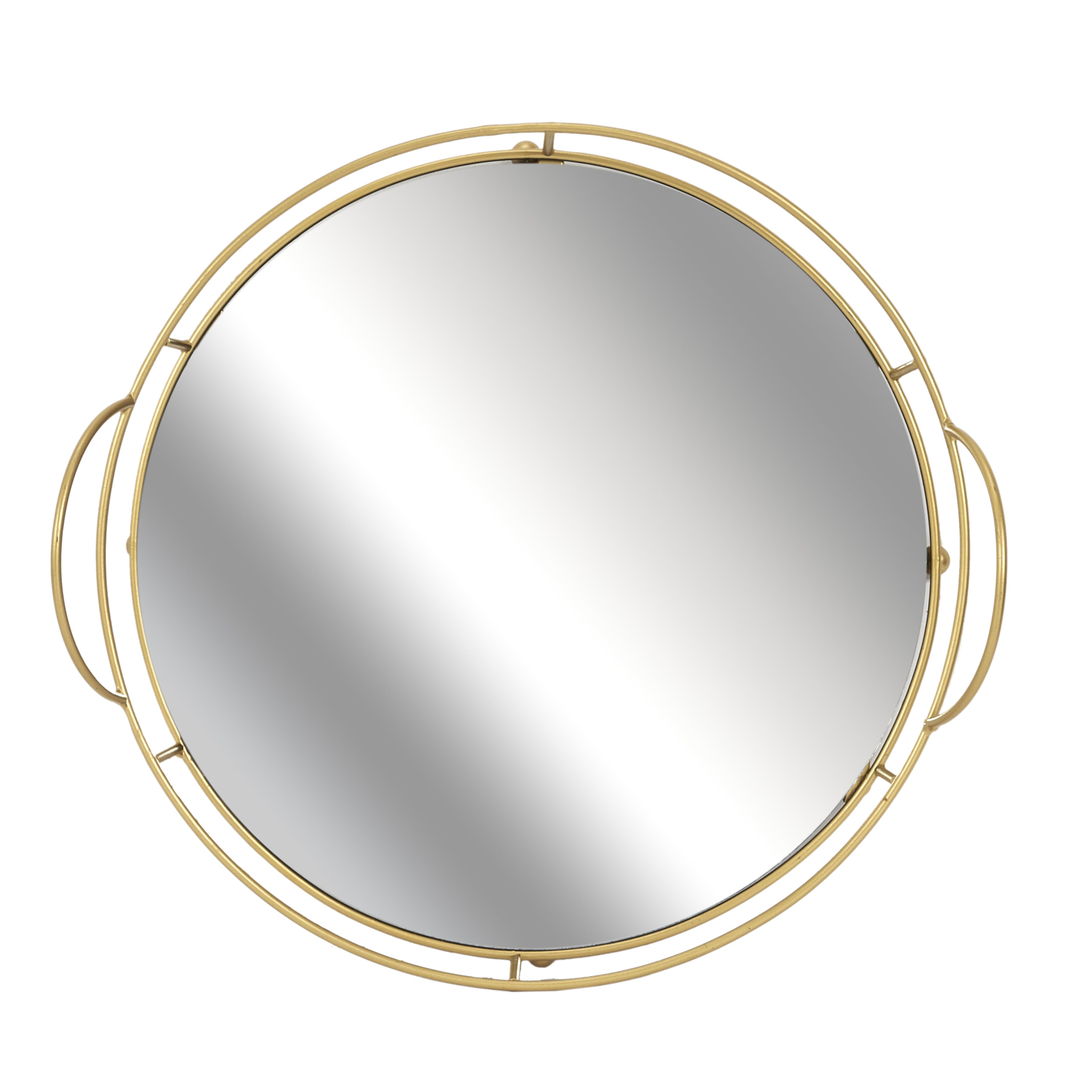PLATEAU DE PRESENTATION MIROIR 34CM
