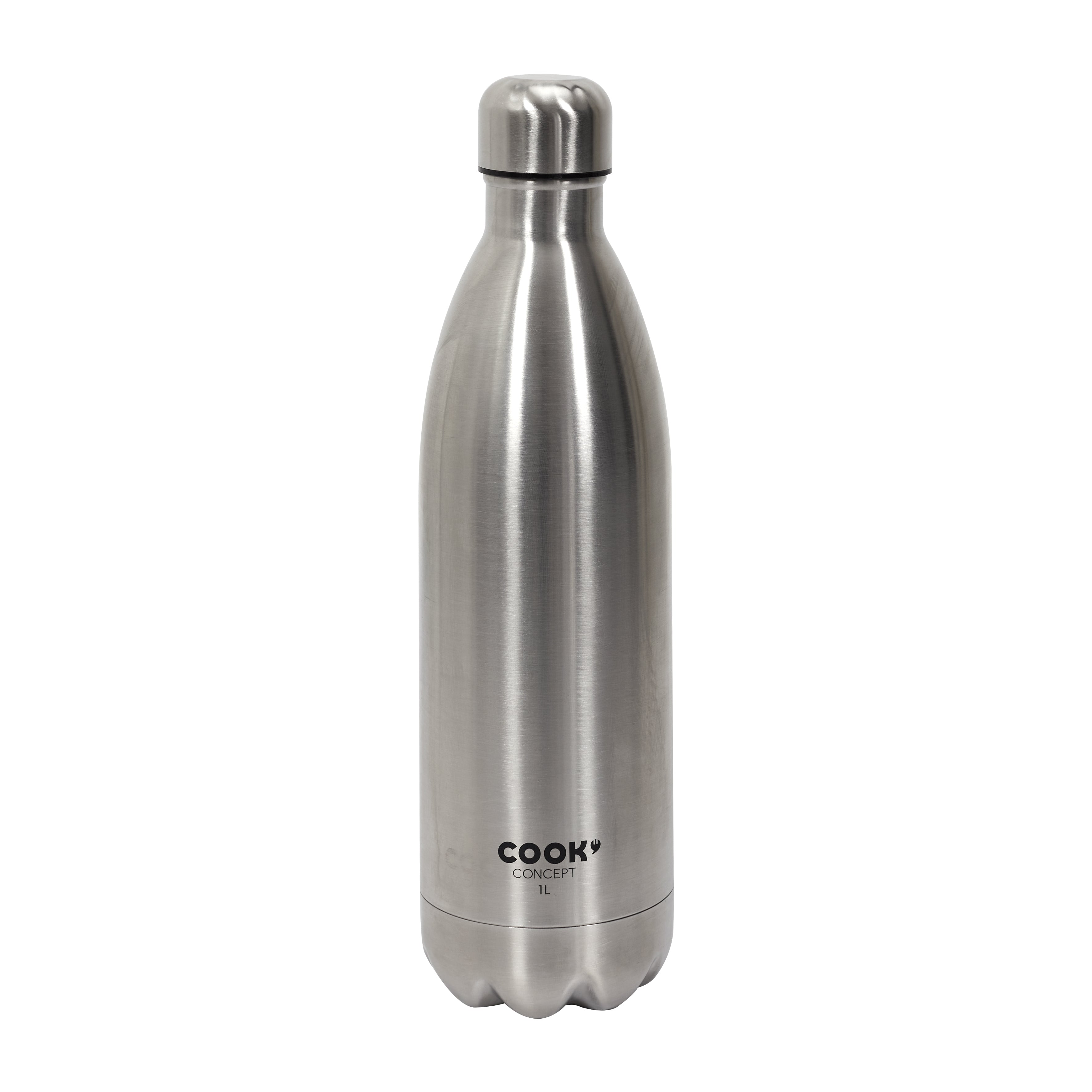 BOUTEILLE DE TRANSPORT ISOTHERME INOX 1L