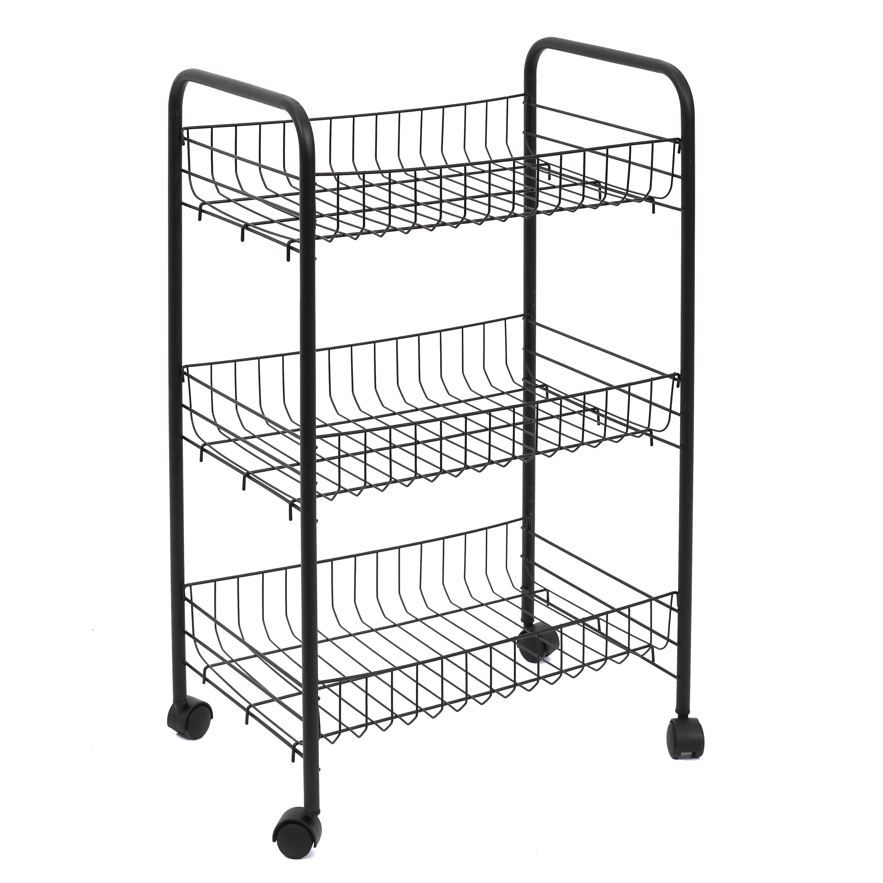 DESSERTE 3 NIVEAUX NOIRE
