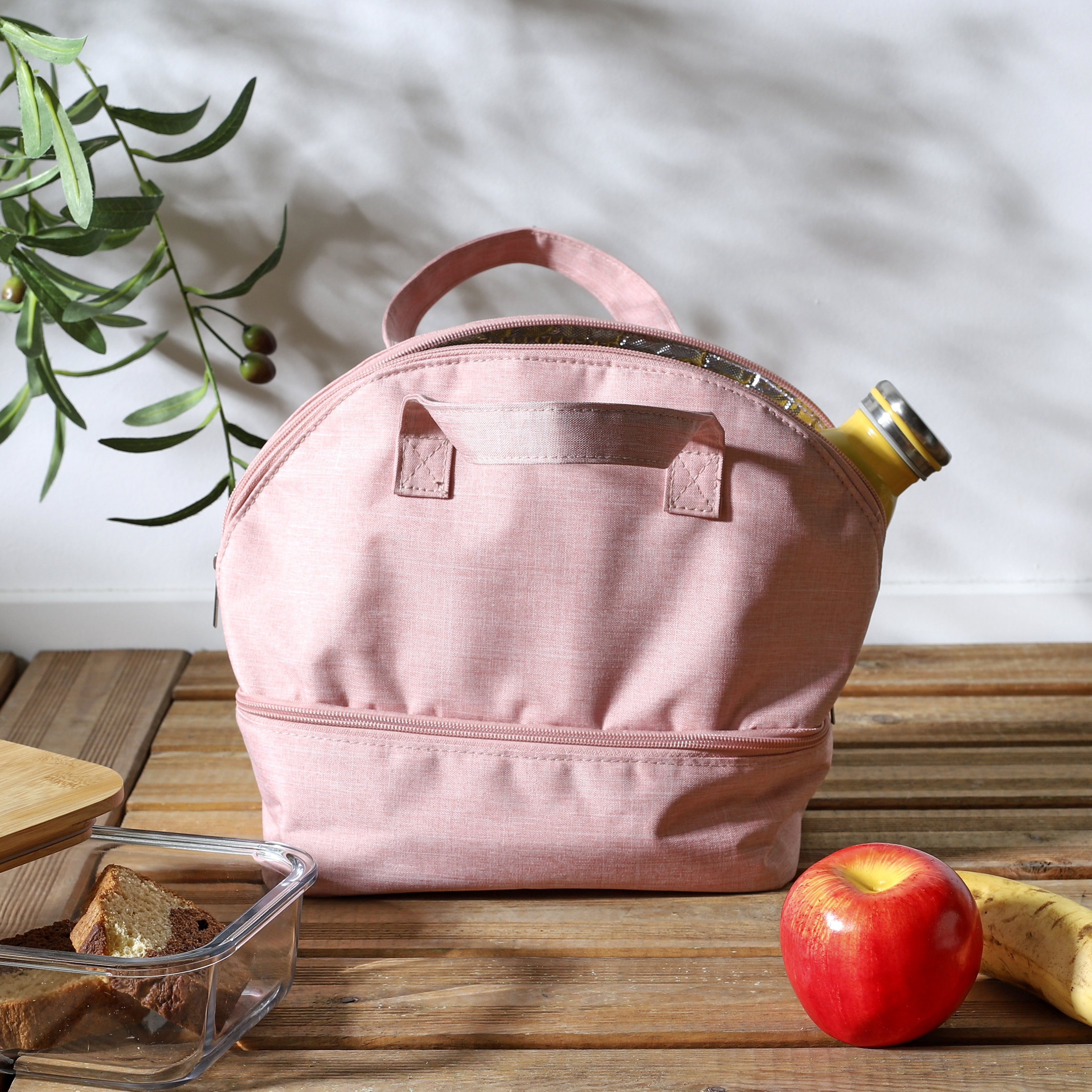 SAC FRAICHEUR DOUBLE COMPART LADY BOSS ROSE