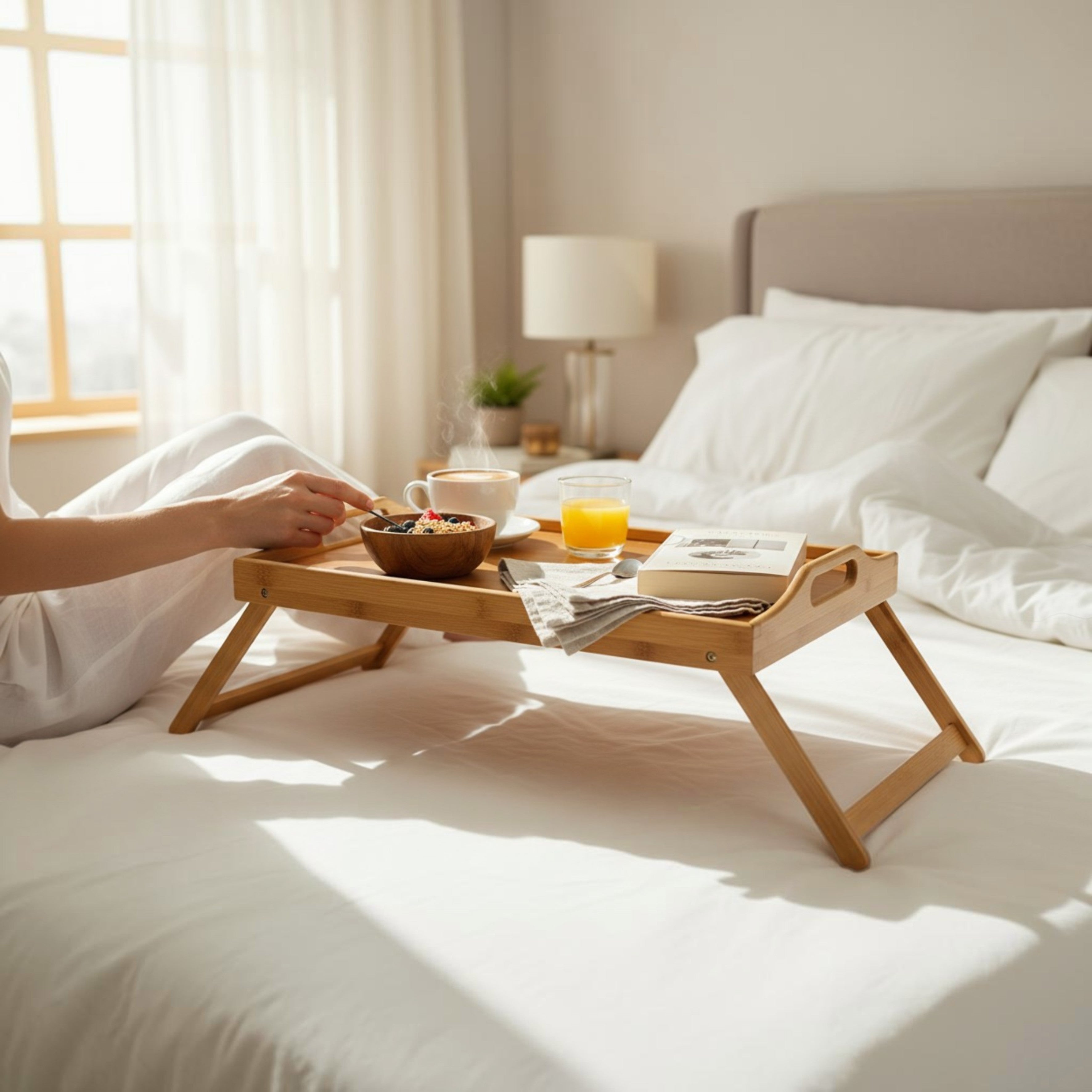 PLATEAU DEPLIANT BAMBOU